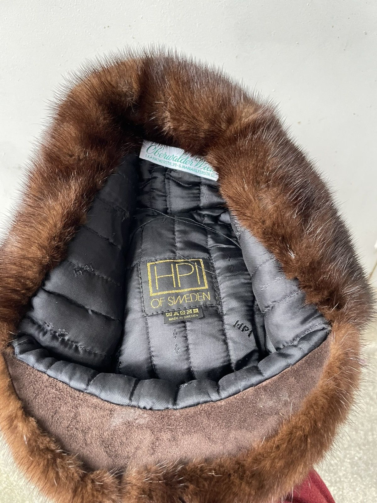 Other Genuine Mink Fur Hat-HPI Of Sweden Size ONE SIZE - 5 Thumbnail