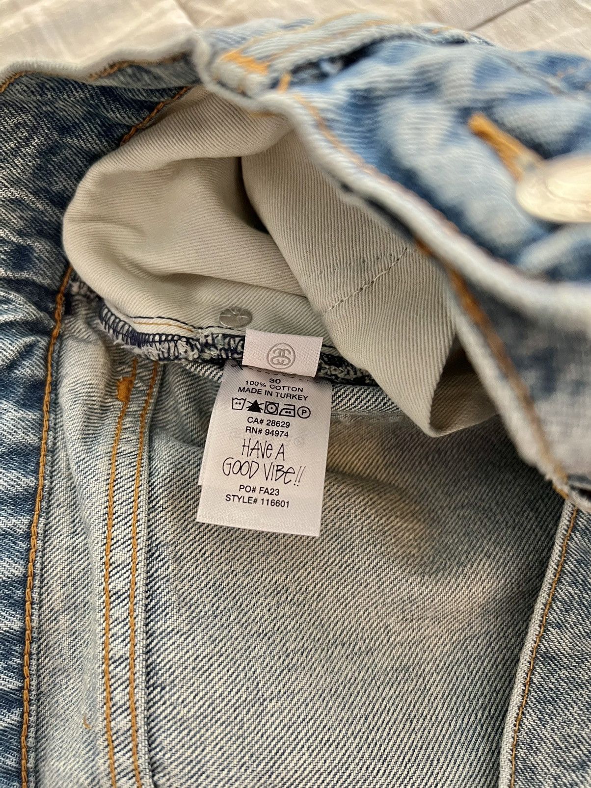 Stussy Stussy Denim Classic Jeans 30 “Washed Blue” | Grailed Stussy Stussy Denim Classic Jeans 30 “Washed Blue” | Grailed