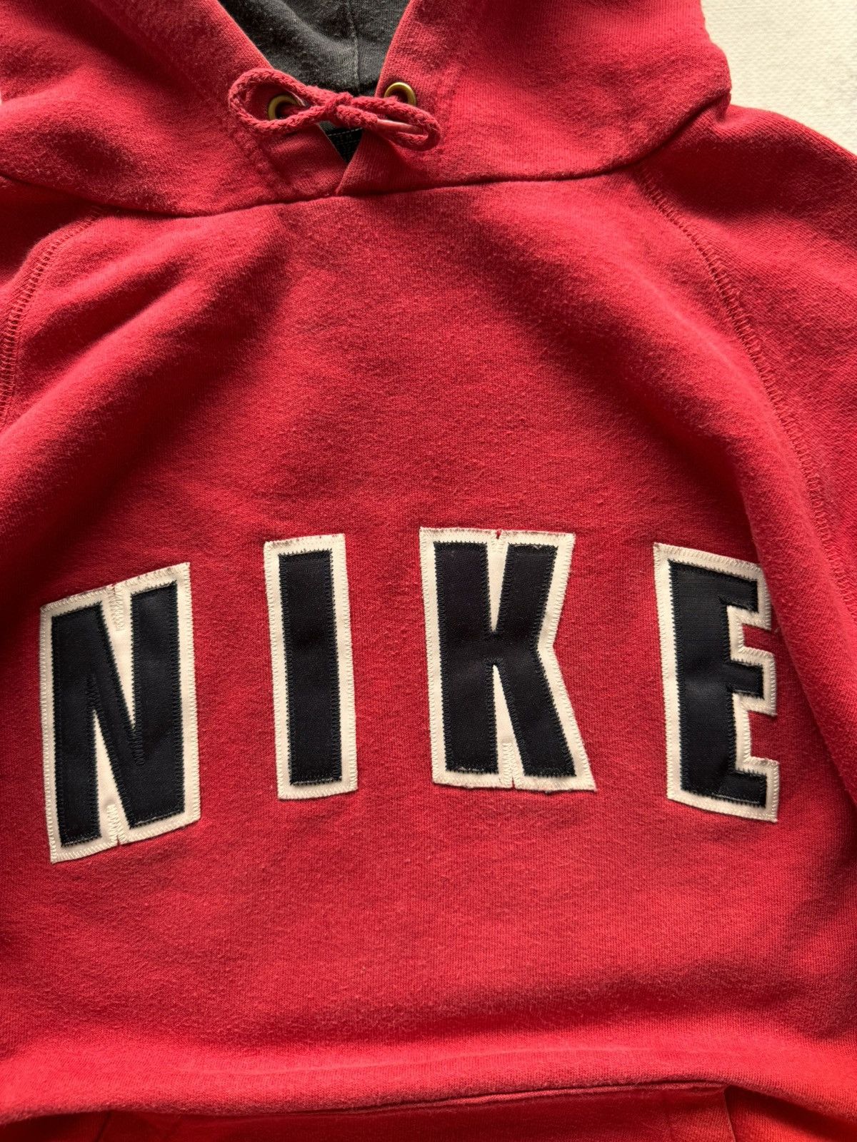 Nike × Vintage NIKE VINTAGE CENTER LOGO OVERSIZE BOXY HOODIE Size US M / EU 48-50 / 2 - 5 Thumbnail