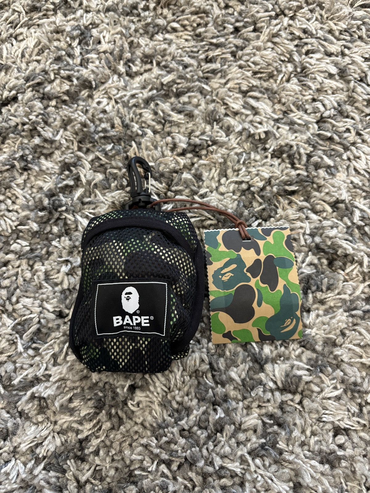 Bape A Bathing Ape ABC Camo Utility Eco Bag (GREEN) Size ONE SIZE - 3 Thumbnail