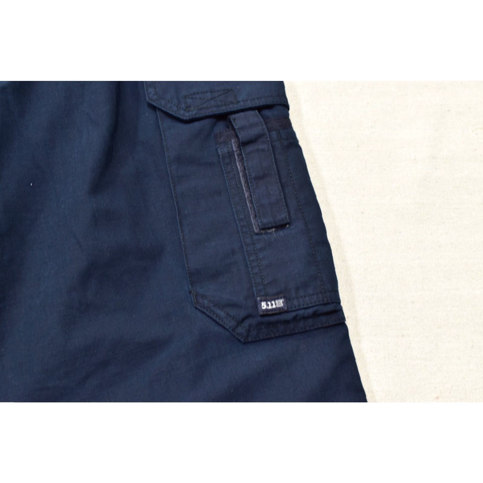 Vintage 5.11 Tactical Series Men's Pants Navy Blue 44x32 Ripstop Cargo Work Trouser Leather? No, Logo? No Size US 44 / EU 60 - 4 Thumbnail