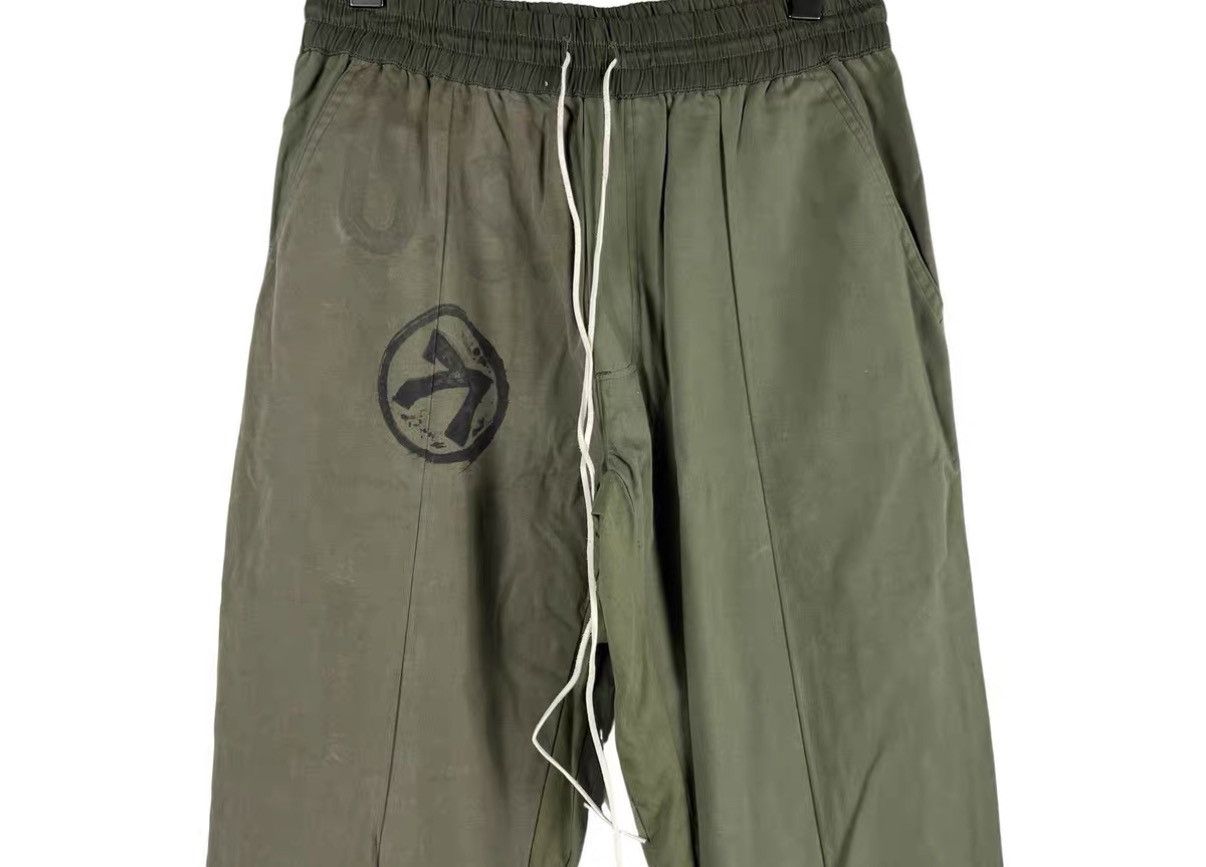 Harder Harder Vietnam War Military Canvas Drawstring Zip Pants J31 Size US 34 / EU 50 - 3 Thumbnail