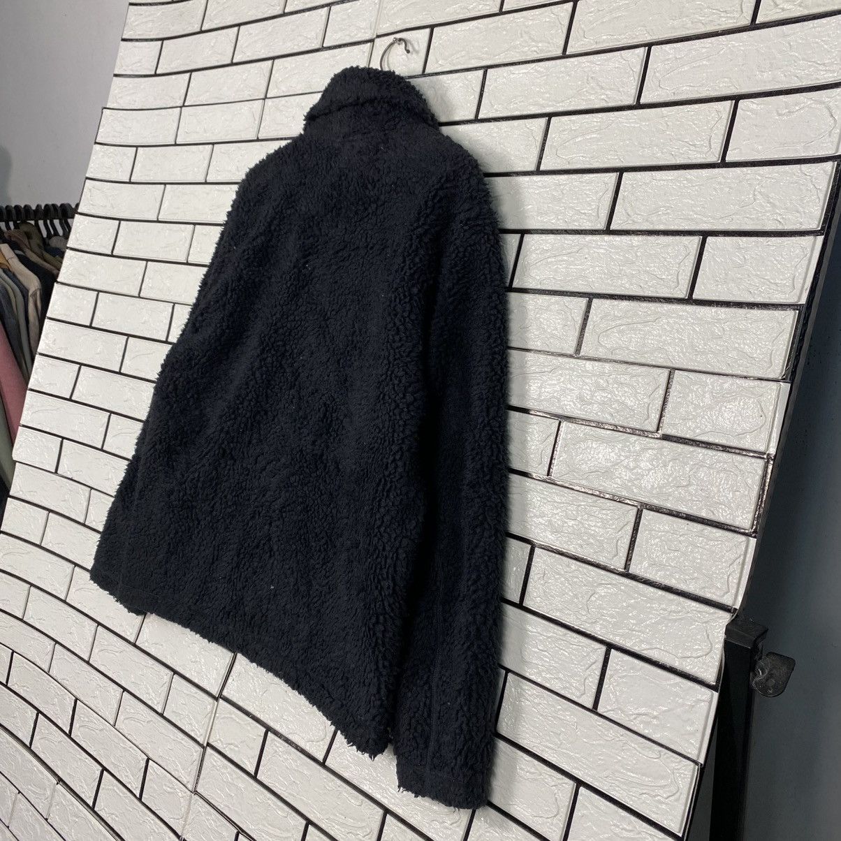 Vintage Wool Bomber Jacket High Collar Uniqlo Undercover