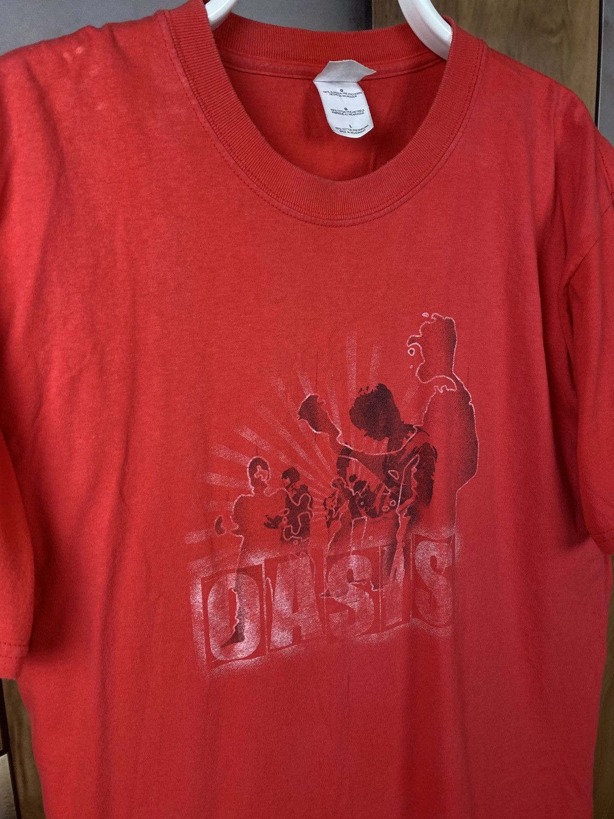 Band Tees 🅾️Vintage 00s T-Shirt Oasis Brit Pop Band VTG Tee🅾️ Size US L / EU 52-54 / 3 - 2 Thumbnail