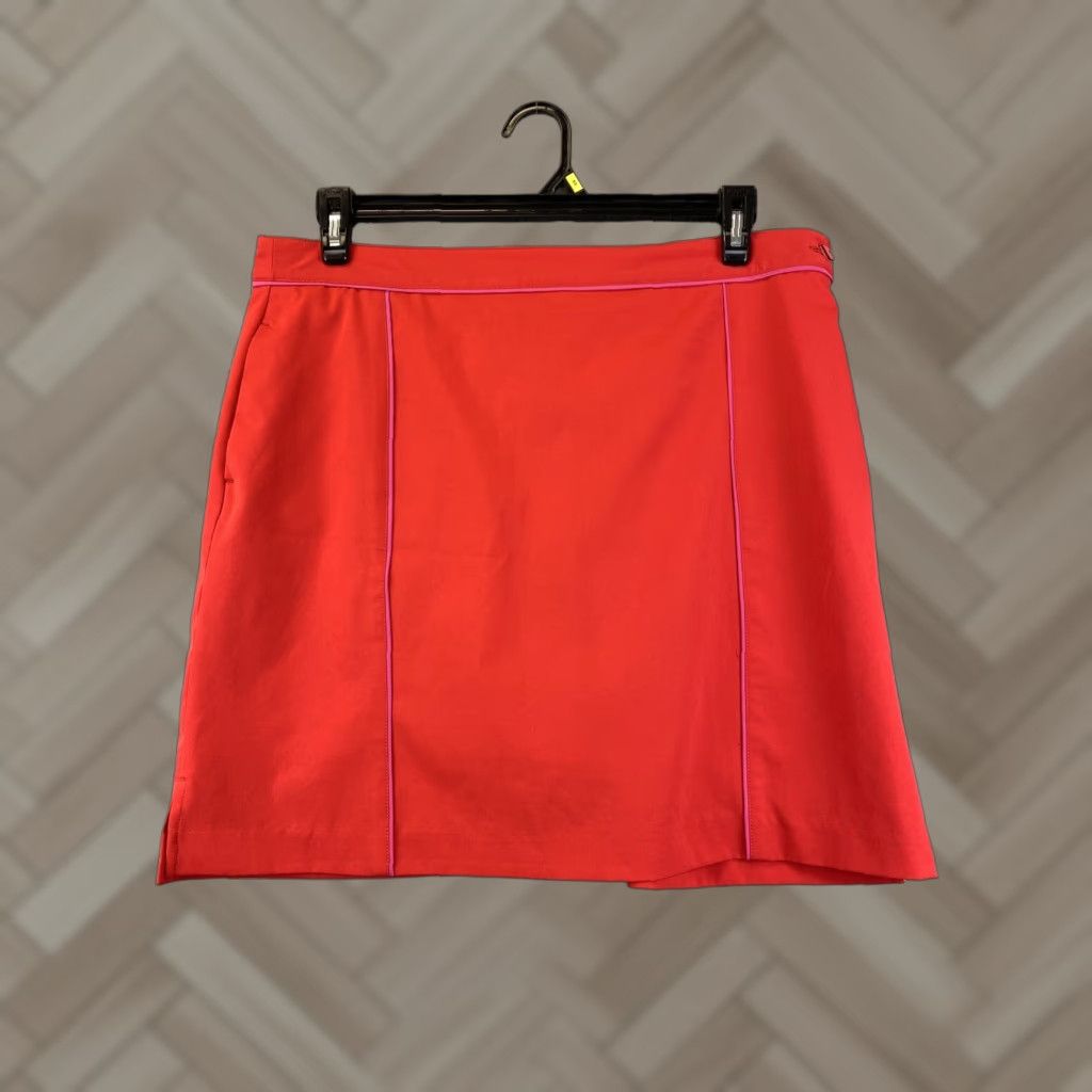 Vintage EP PRO Women's Golf Skort 12 Red Plaid Tennis Activewear Pockets Stretch Short Skirt Size 34" / US 12 / IT 48 - 1 Thumbnail