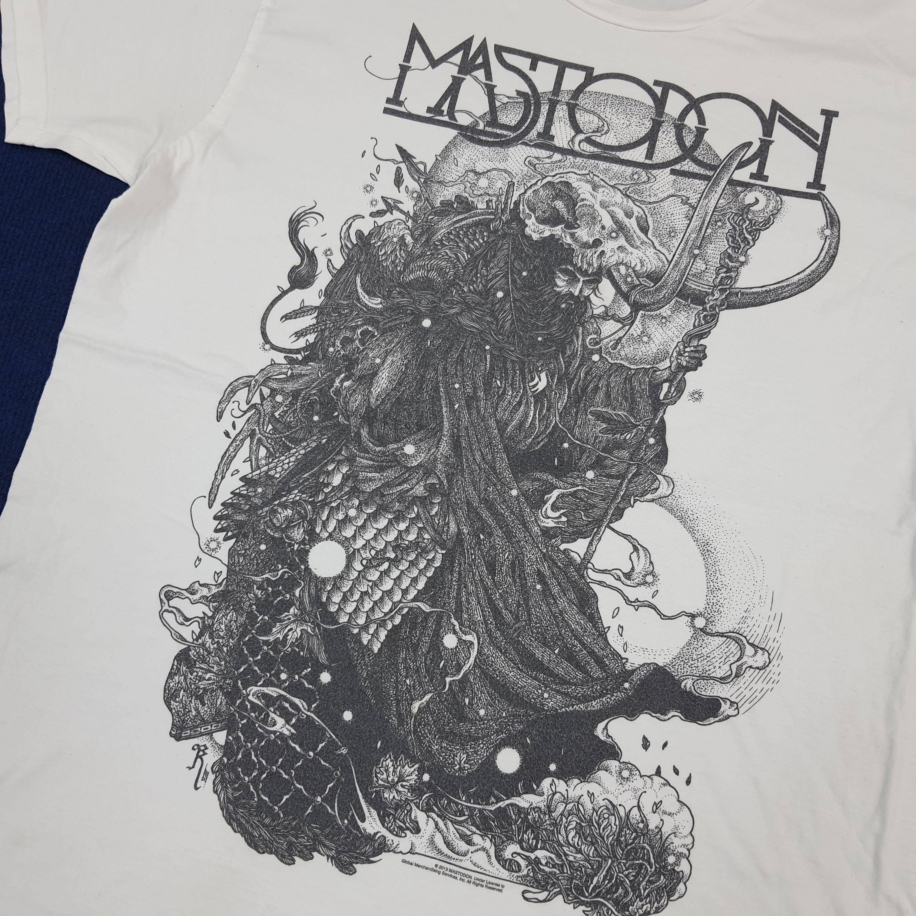 Band Tees × Vintage Vintage MASTODON Band Tees Size US XL / EU 56 / 4 - 2 Thumbnail