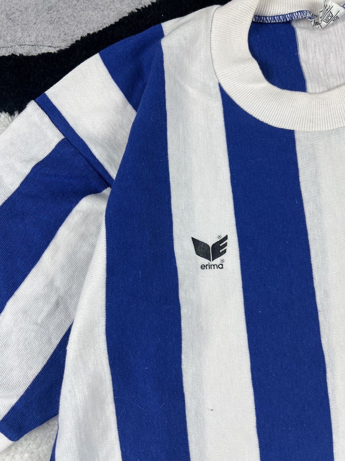 Other Vintage Erima 80s West Germany Blockcore Style Soccer Jersey Size US L / EU 52-54 / 3 - 5 Thumbnail