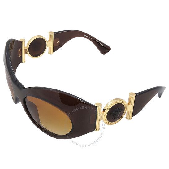 Versace NEW VERSACE VE4462-54462L Brown Size ONE SIZE - 5 Thumbnail