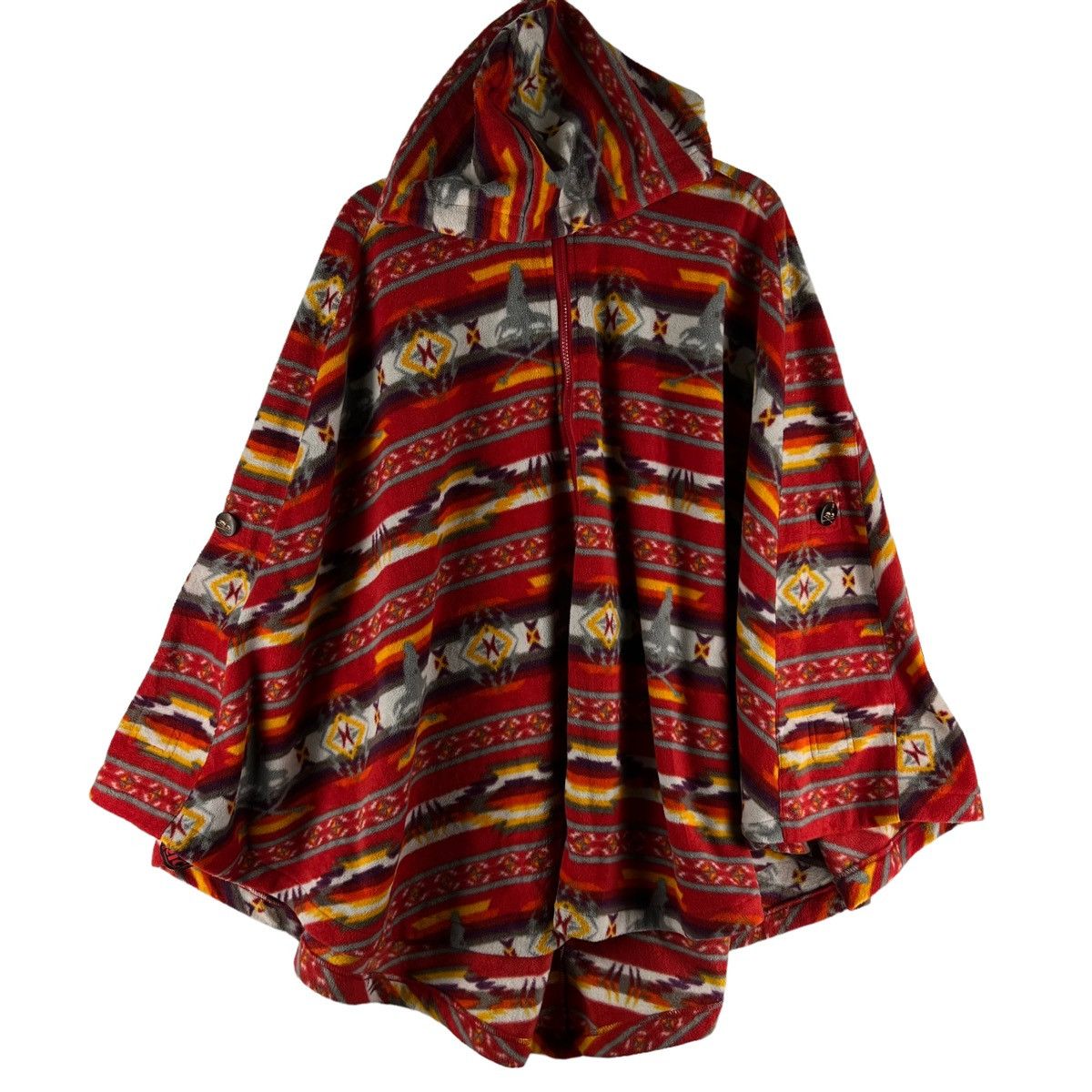 Hysteric Glamour 🔥Rare Over Print Hysteric Glamour Cloaks Jacket Hoodie Size US M / EU 48-50 / 2 - 1 Thumbnail