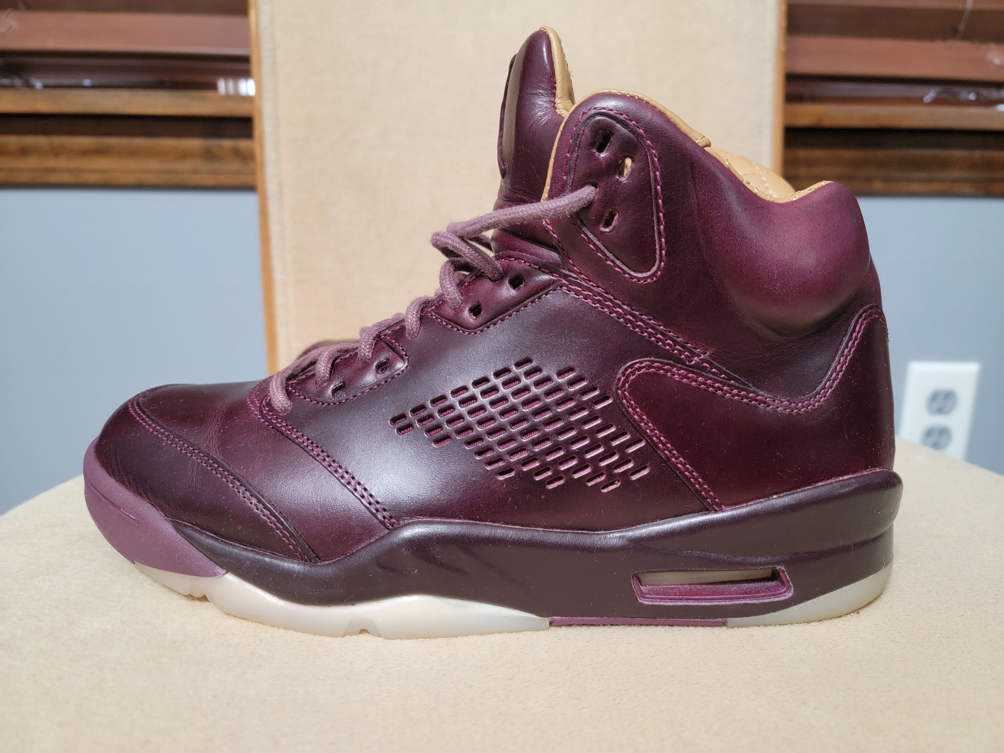 Nike Jordan 5 premium wine Size US 8.5 / EU 41-42 - 3 Thumbnail