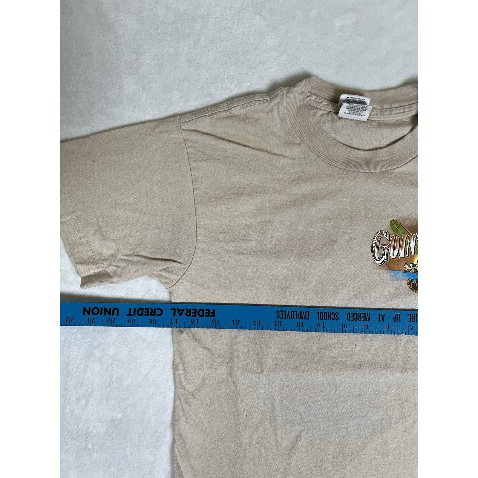 Disney Vintage Disney Goofy T-Shirt “Goin’ Coastal” Size Small Surf Size US S / EU 44-46 / 1 - 6 Thumbnail