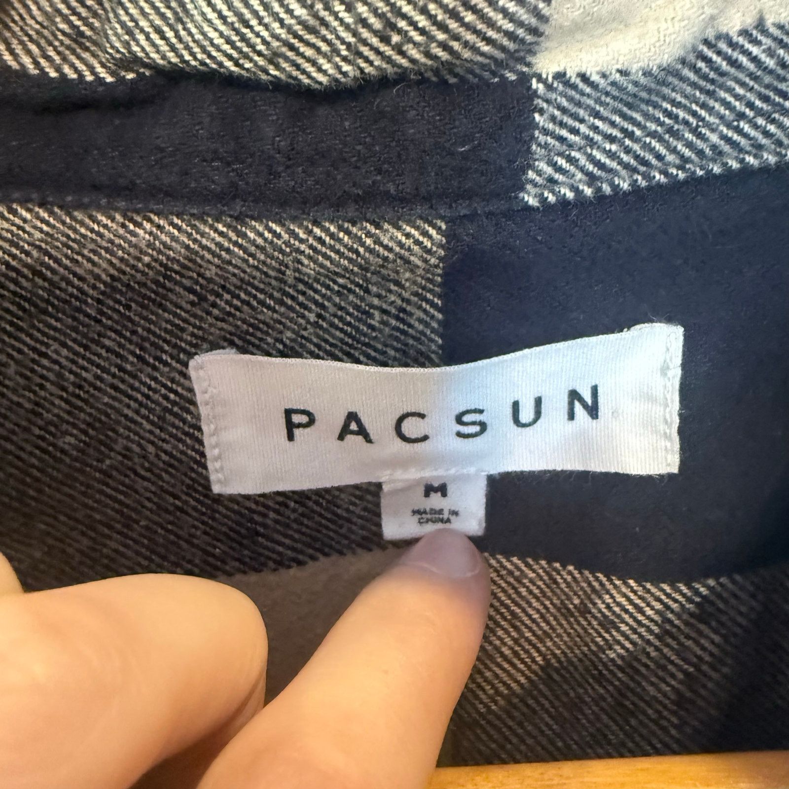 Pacsun PacSun Tan Plaid Flannel M Men Fall Long Sleeve Button Front Size US M / EU 48-50 / 2 - 4 Thumbnail