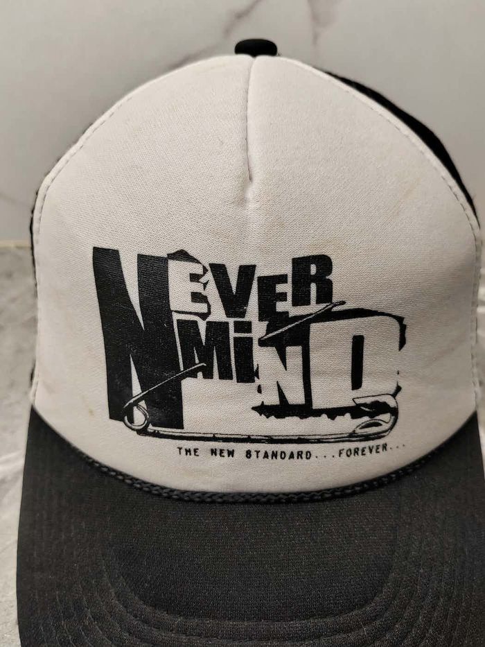 Vintage Vintage Nevermind Trucker Hat Cap Size ONE SIZE - 3 Thumbnail