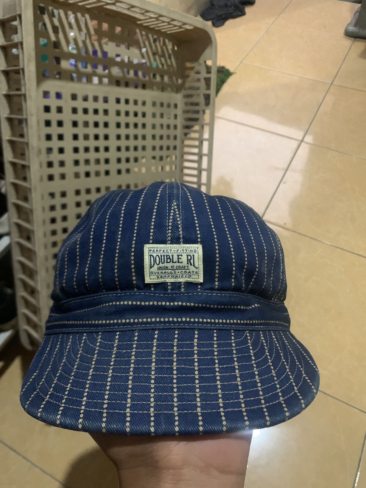 Ralph Lauren Vintage Double RRL Denim Pumpkin hat Size ONE SIZE - 2 Thumbnail