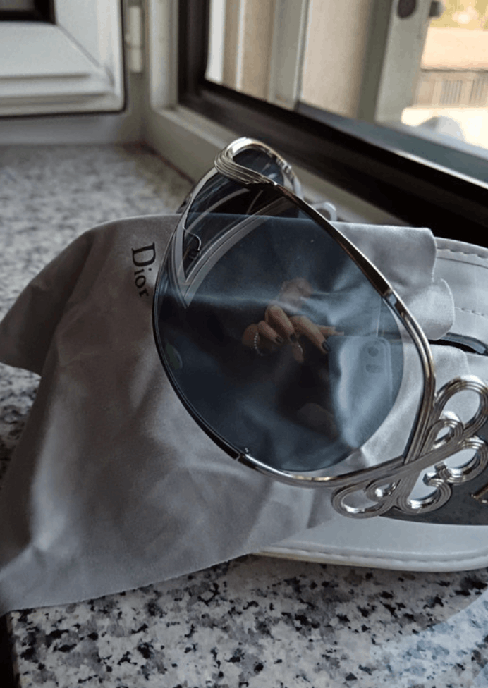 Dior Christian Dior Sunglasses Oversized Shield Mask Vintage Size ONE SIZE - 3 Thumbnail