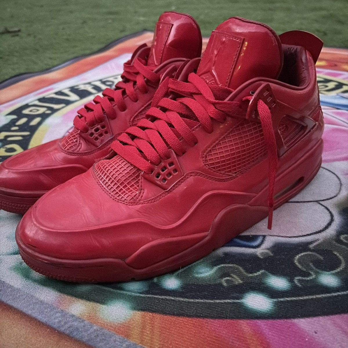 Nike Air Jordan 4 Retro 11Lab4-Red Men\'s Shoes - Size 12 - Ships Now Air Jordan 4 11Lab4 Red Size 14 Brand New (WITH BOX  main image 2