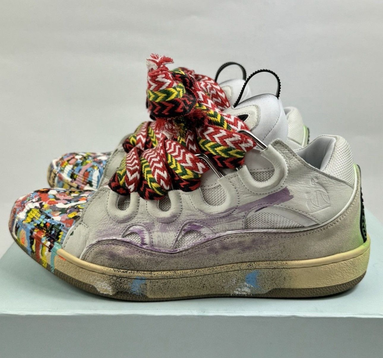 Gallery Dept. × Lanvin LANVIN X GALLERY DEPT. CURB SNEAKERS Size US 10 / EU 43 - 1 Thumbnail
