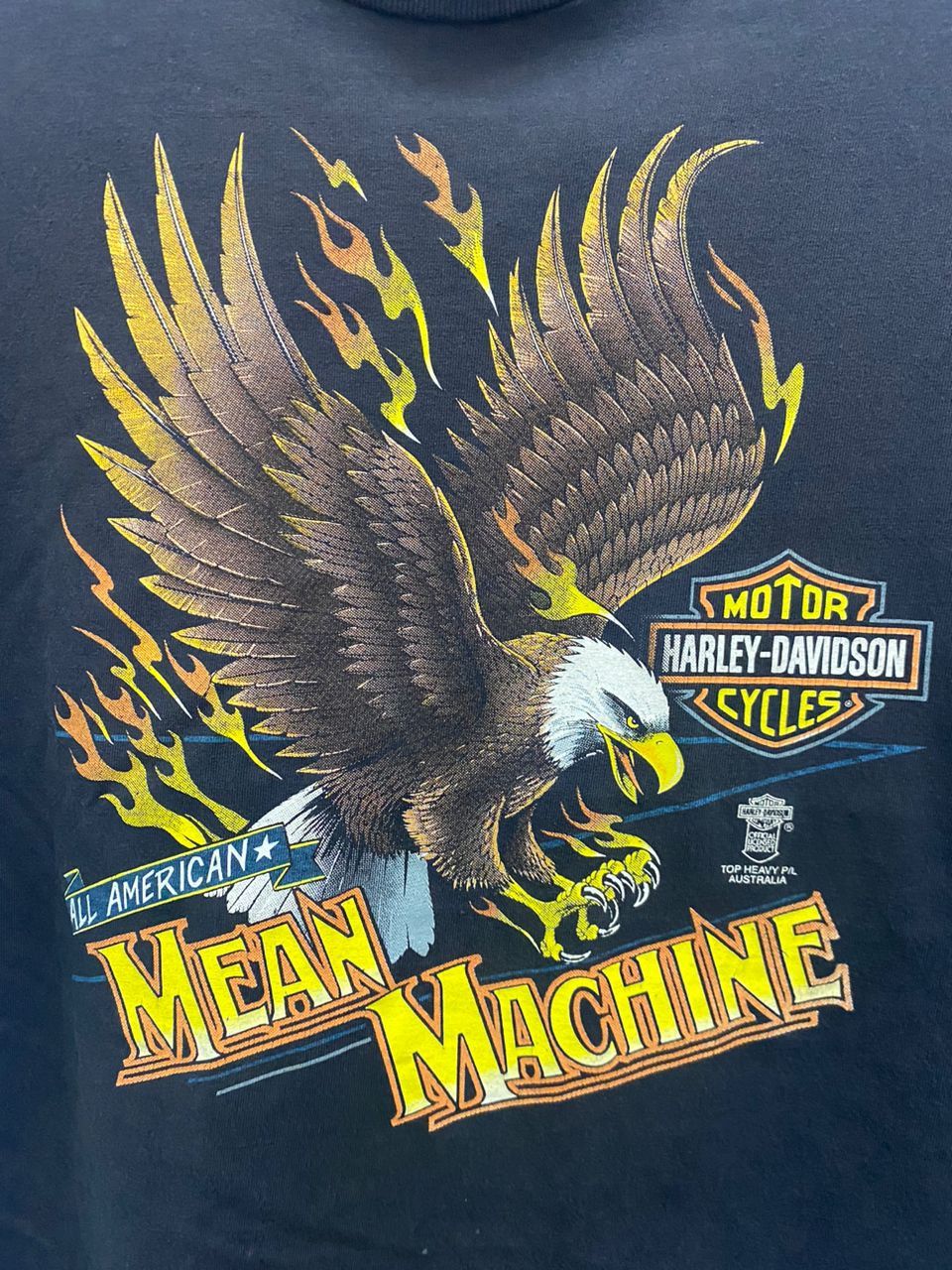 Harley Davidson Vintage 90s Harley Davidson Mean Machine Size US L / EU 52-54 / 3 - 5 Thumbnail
