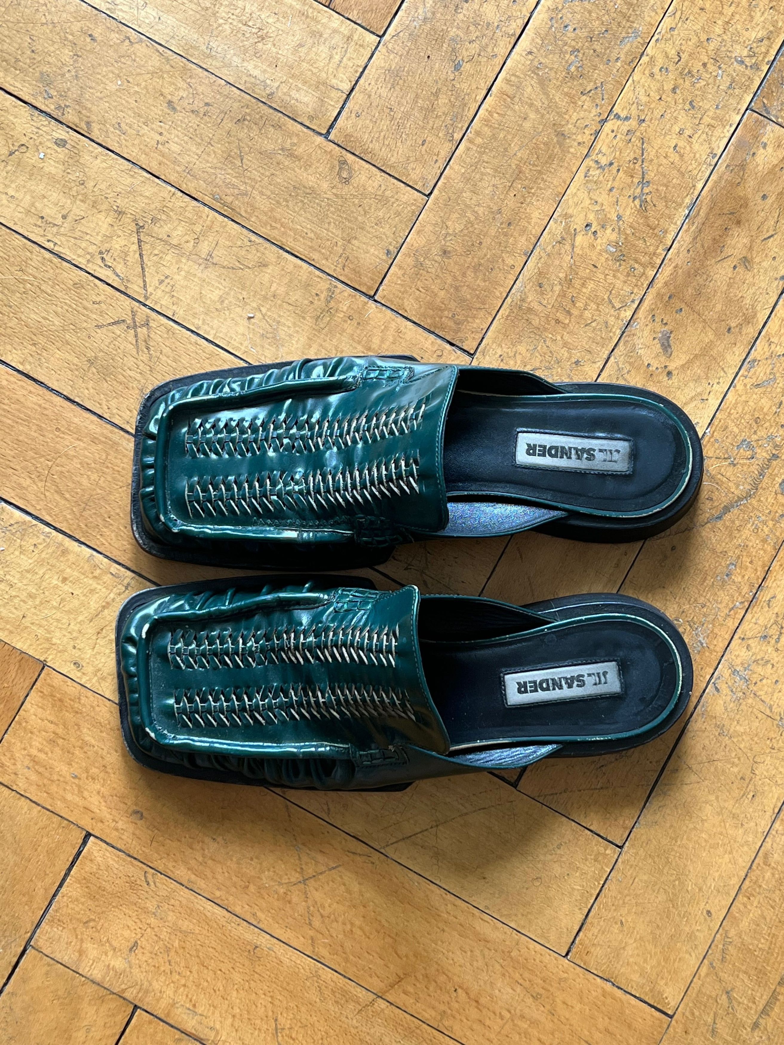 Jil Sander Jil Sander Leather Mules Size US 7.5 / IT 37.5 - 2 Thumbnail