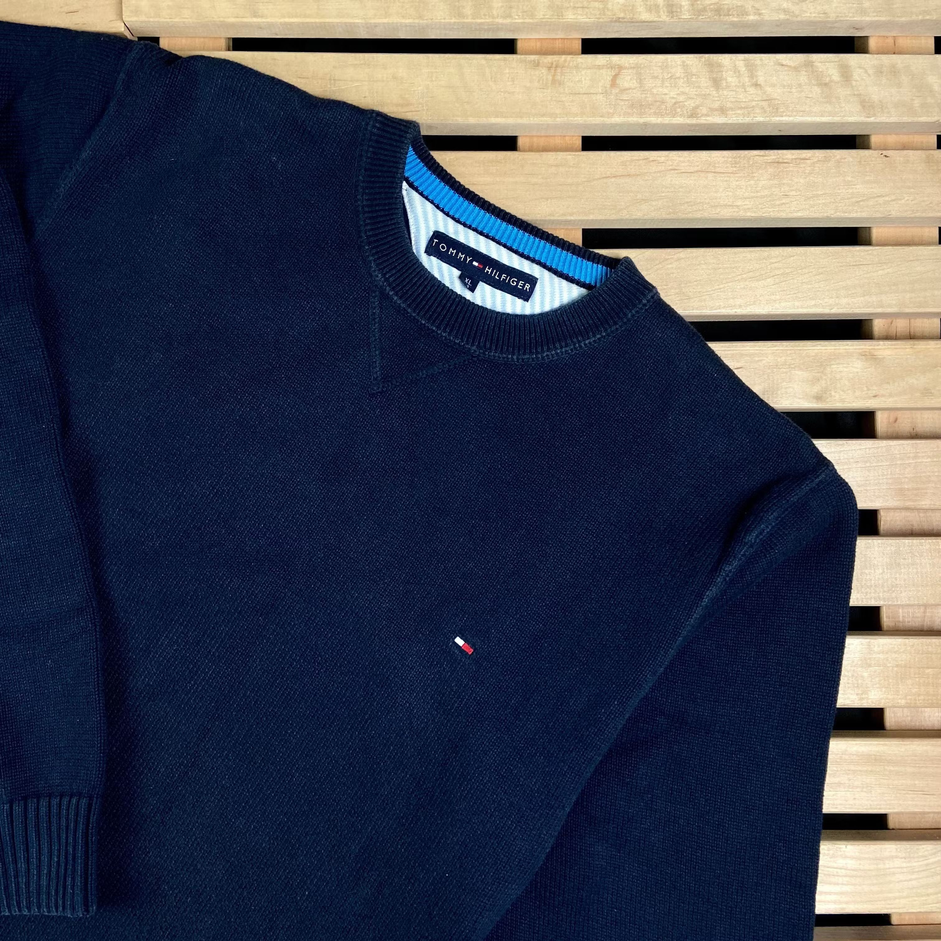 Tommy Hilfiger × Vintage Mens Sweater Tommy Hilfiger Vintage Size XL Size US XL / EU 56 / 4 - 2 Thumbnail