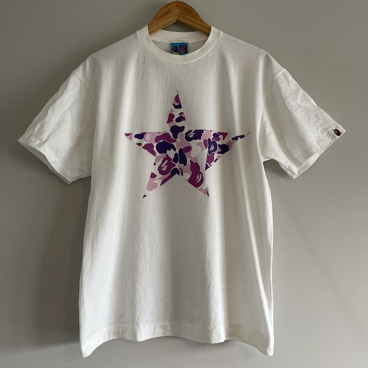 Bape × Nigo OG Bape Taipei Opening NIGO SIGNED Sta Camo Tee Size US L / EU 52-54 / 3 - 1 Thumbnail
