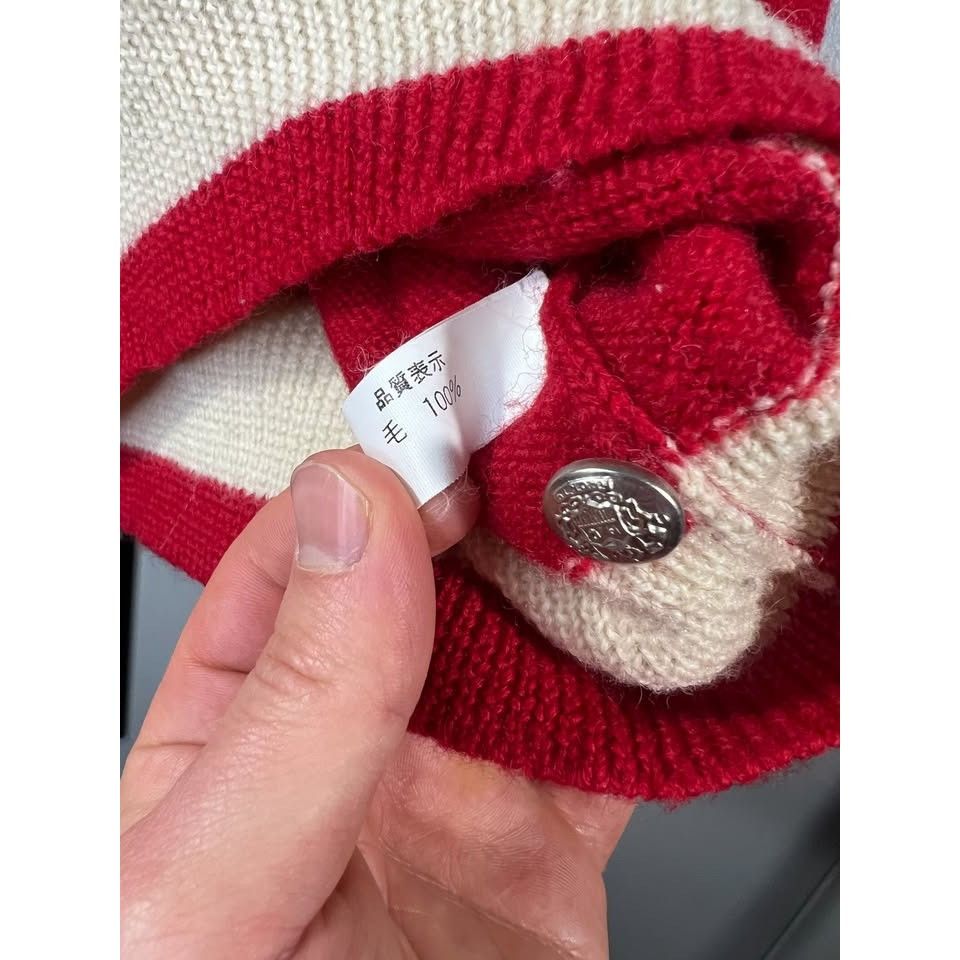 Other Vintage 50s preppy polo embroidered metal button mock neck s Size US M / EU 48-50 / 2 - 9 Thumbnail