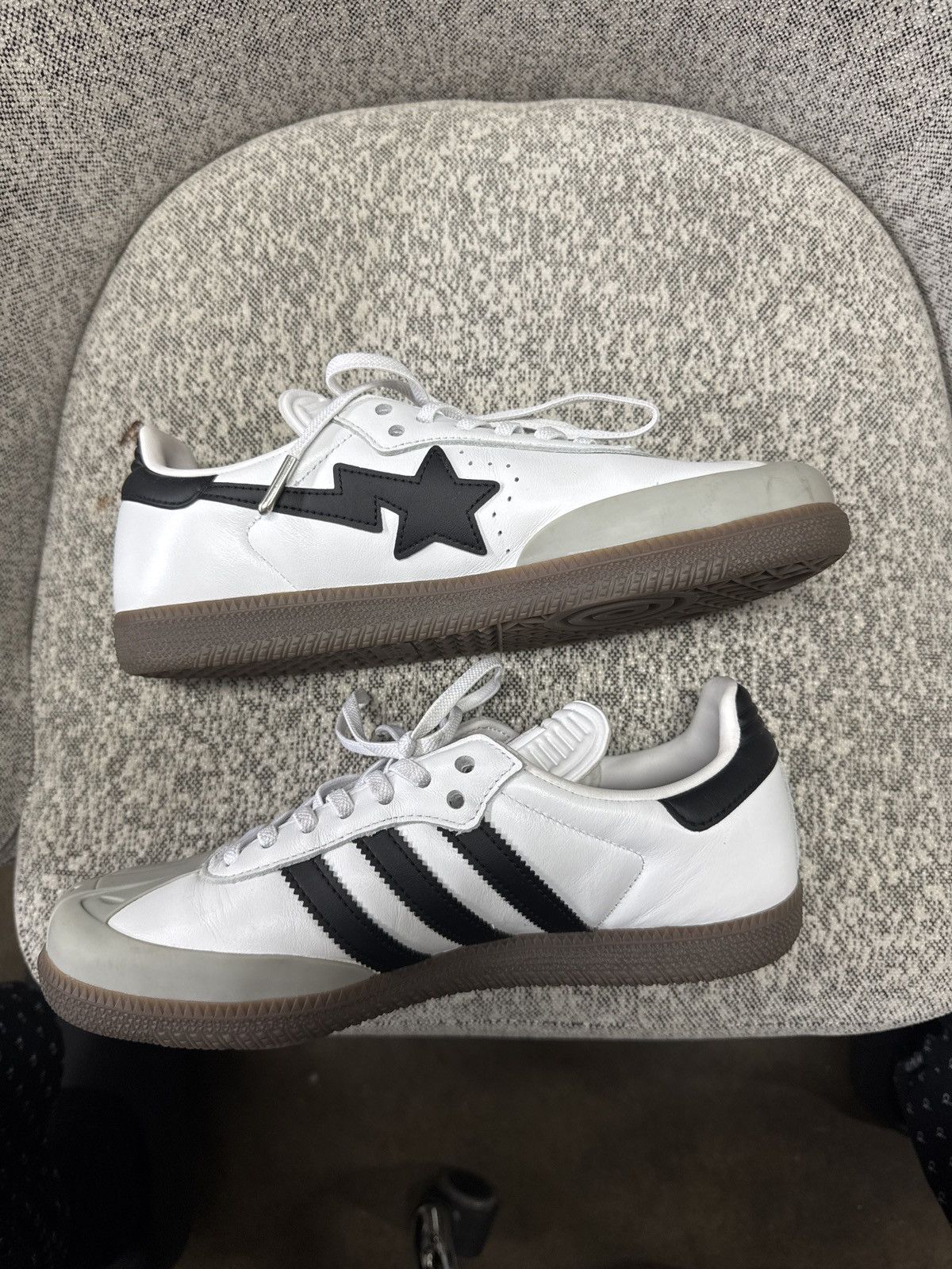 Adidas × Bape Adidas bape sambas Size US 7.5 / EU 40-41 - 5 Thumbnail