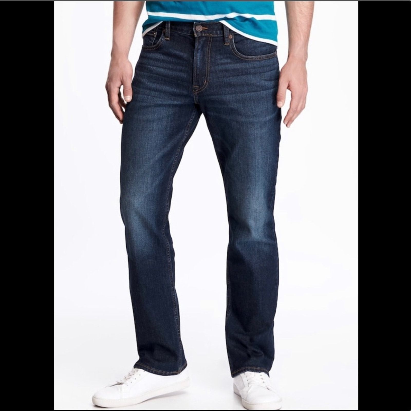 Old Navy Old Navy Straight Leg Blue Jeans, 30x30 Size US 30 / EU 46 - 1 Thumbnail