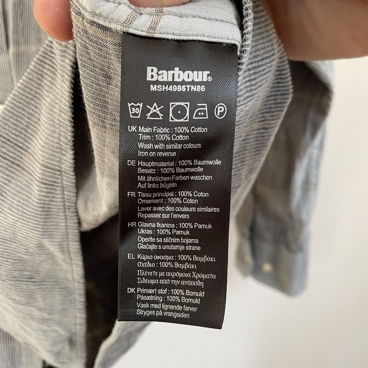 Barbour BARBOUR WHITE LABEL BLAIR TF Size US L / EU 52-54 / 3 - 7 Thumbnail