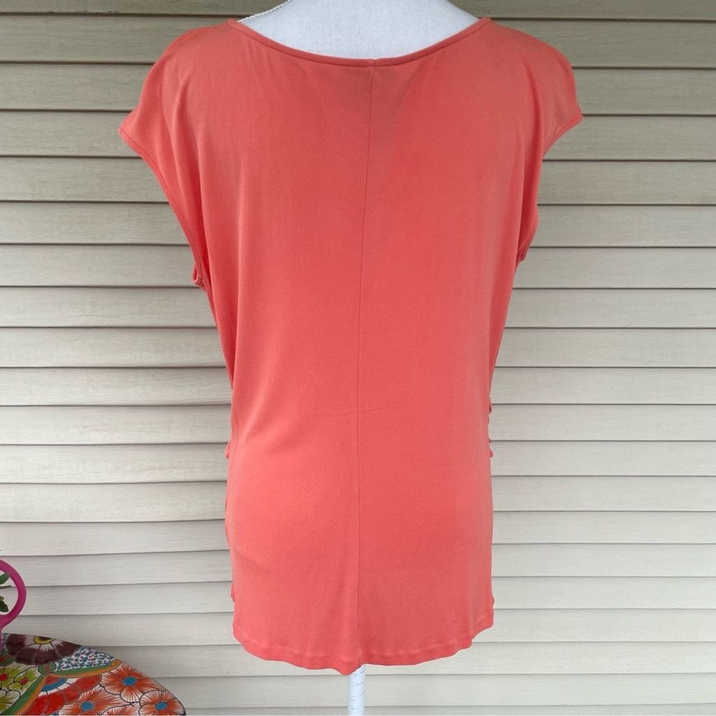 Lafayette 148 Lafayette 148 Silk Gathered Center Blouse Size M Size M / US 6-8 / IT 42-44 - 4 Thumbnail