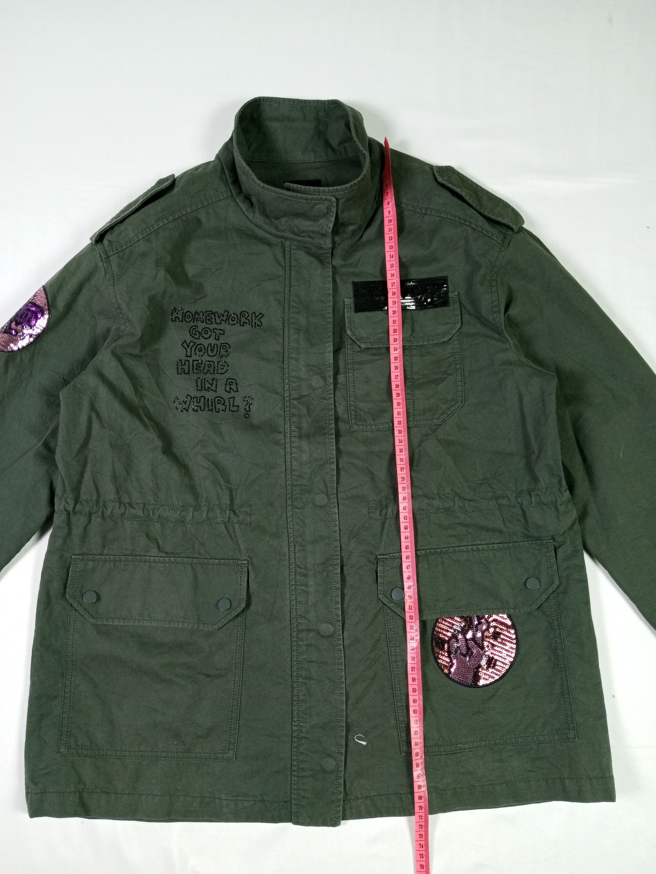 Japanese Brand GGPX X KEITH HARING ANDY MOUSE Parka Jacket Size US M / EU 48-50 / 2 - 8 Thumbnail