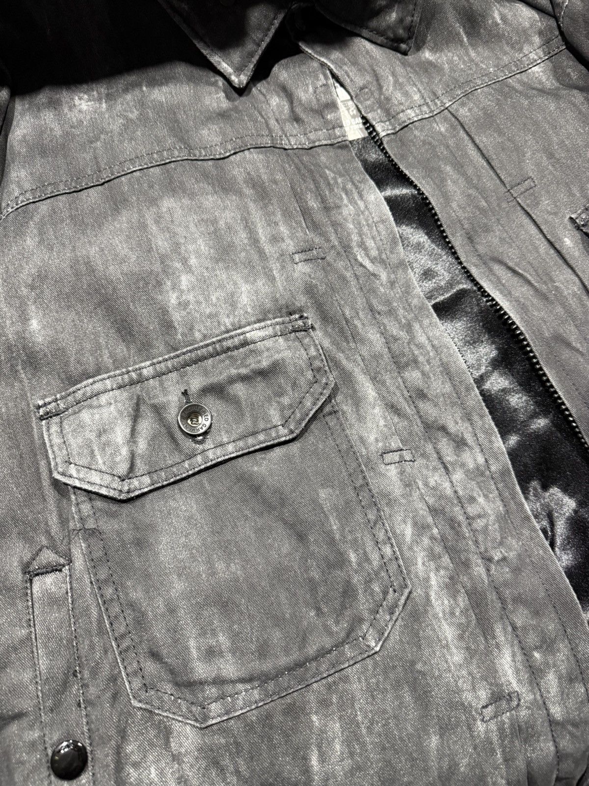 Engineered Garments Engineered Garments Trucker Black Cotton Distressed [NEW] Size US M / EU 48-50 / 2 - 13 Thumbnail