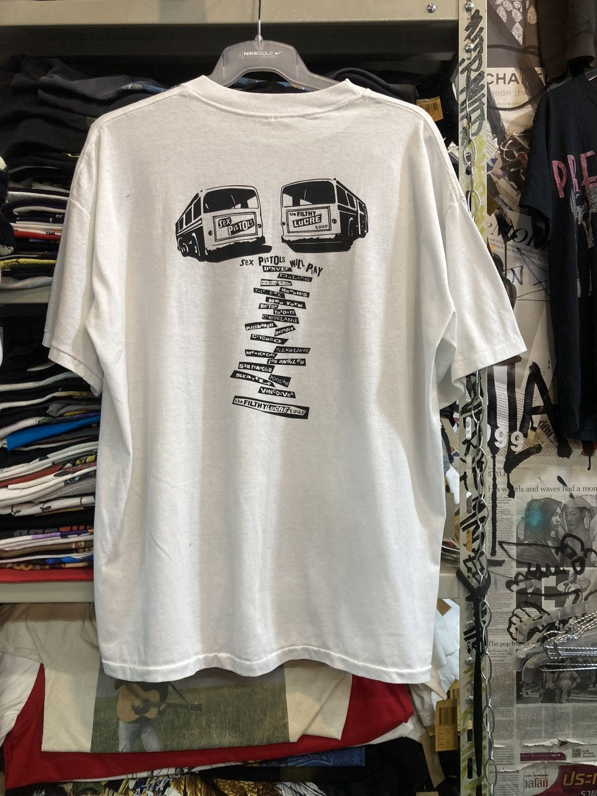 Band Tees SexPistols 90’s Size US XL / EU 56 / 4 - 7 Thumbnail