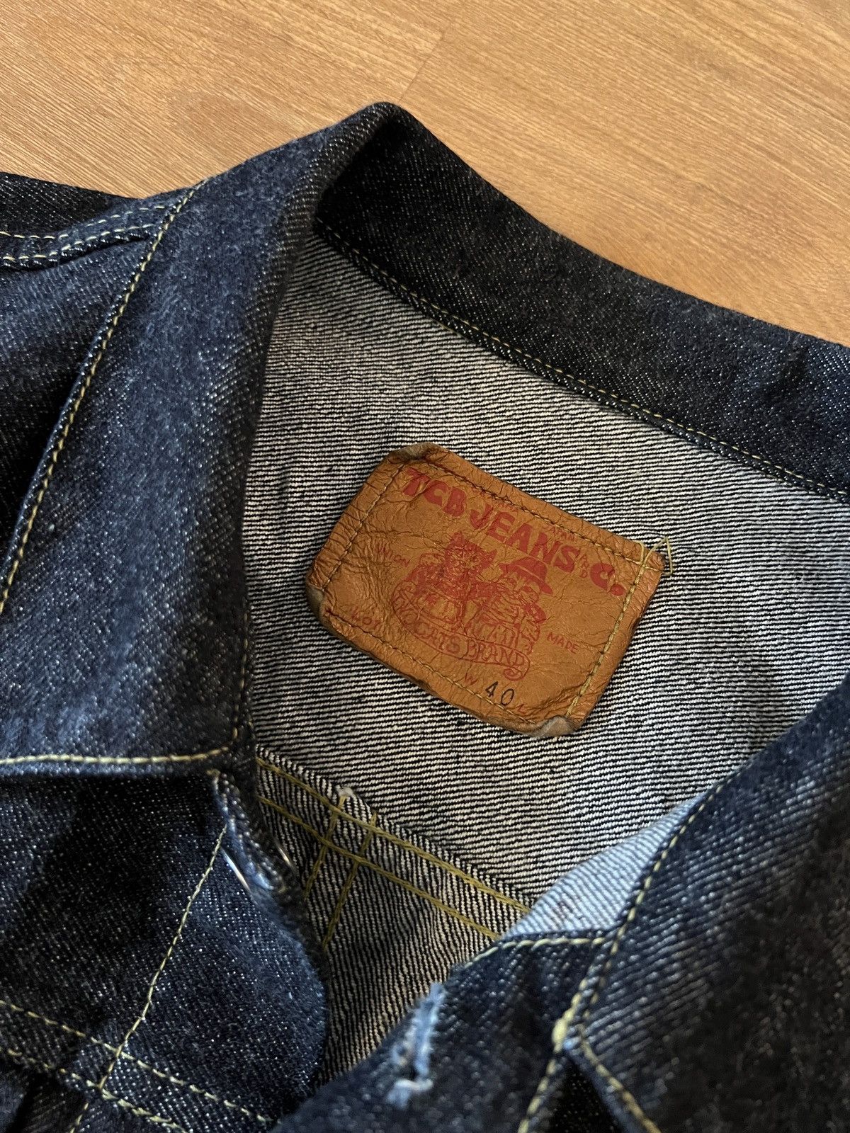 TCB Jeans TCB jeans "S40's JK" 14oz 40's DENIM JACKET Size US M / EU 48-50 / 2 - 4 Thumbnail