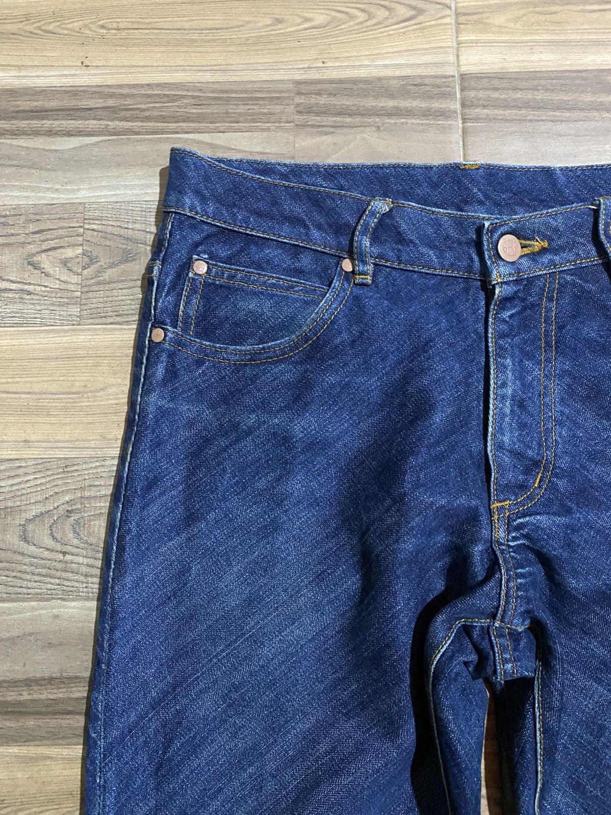 Designer VINTAGE JEAN PAUL GAULTIER JEANS DENIM PANTS Size US 30 / EU 46 - 3 Thumbnail