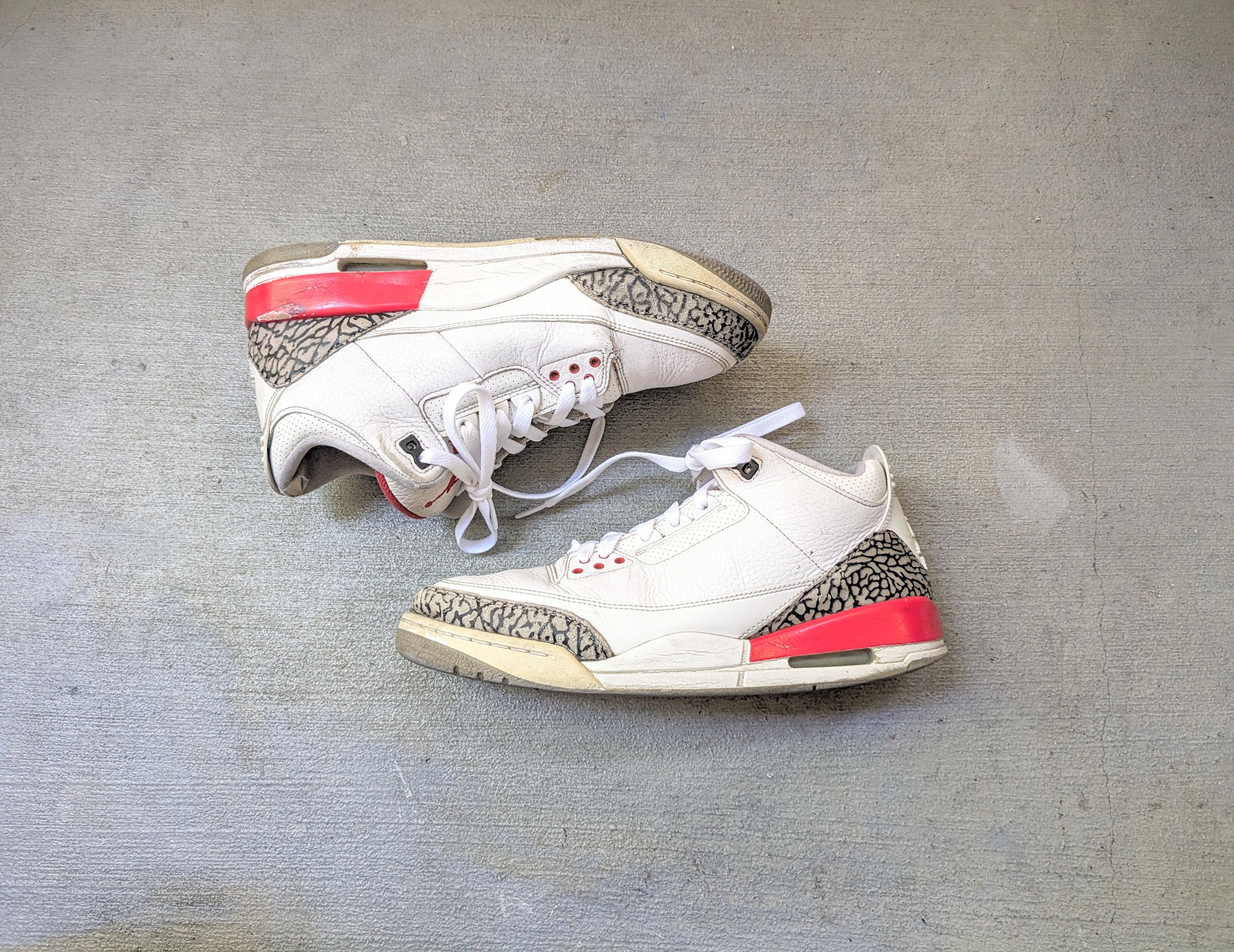Jordan Brand Nike Air Jordan 3 Retro Katrina Hall of Fame 136064-116 Size US 9.5 / EU 42-43 - 1 Thumbnail
