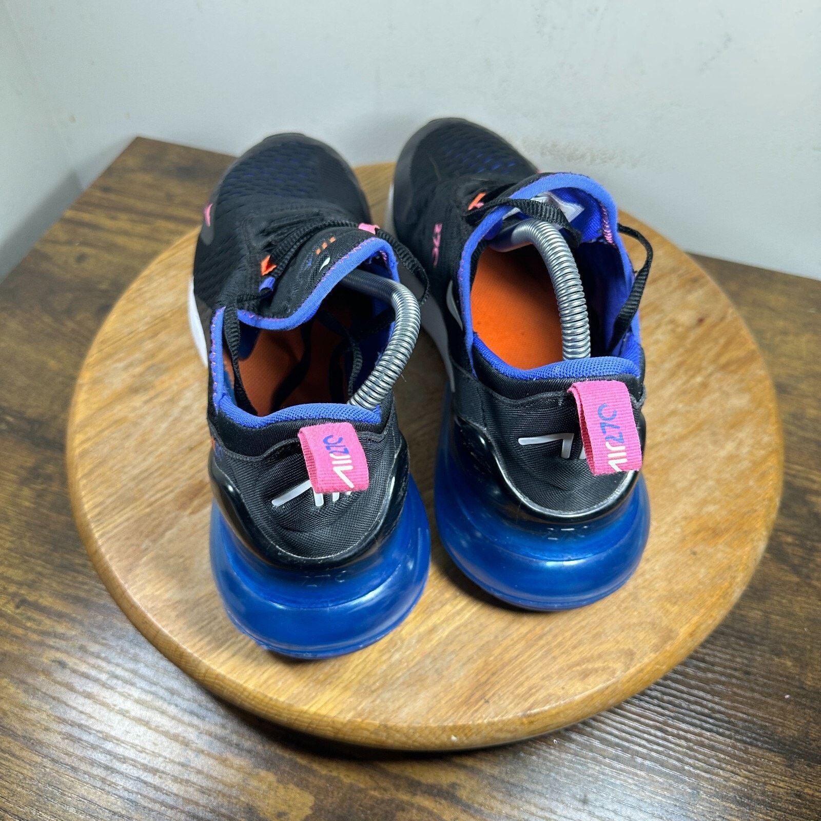 Nike Nike Air Max 270 Black Blue Men's Size 9 Shoes DC1858-001 Size US 9 / EU 42 - 4 Thumbnail