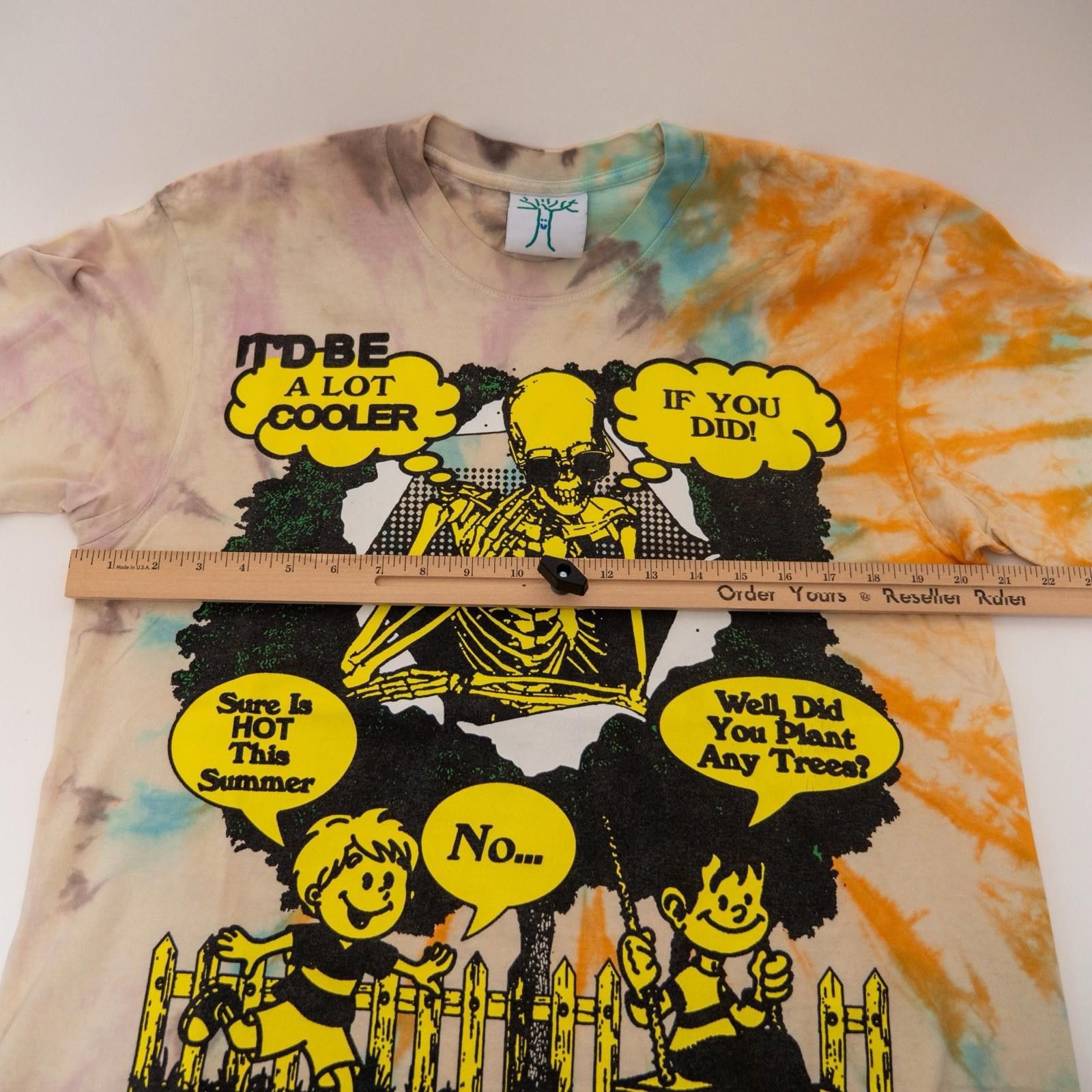 Online Ceramics Online Ceramics Climate Change Shirt | Medium | Tie Dye Size US M / EU 48-50 / 2 - 12 Thumbnail