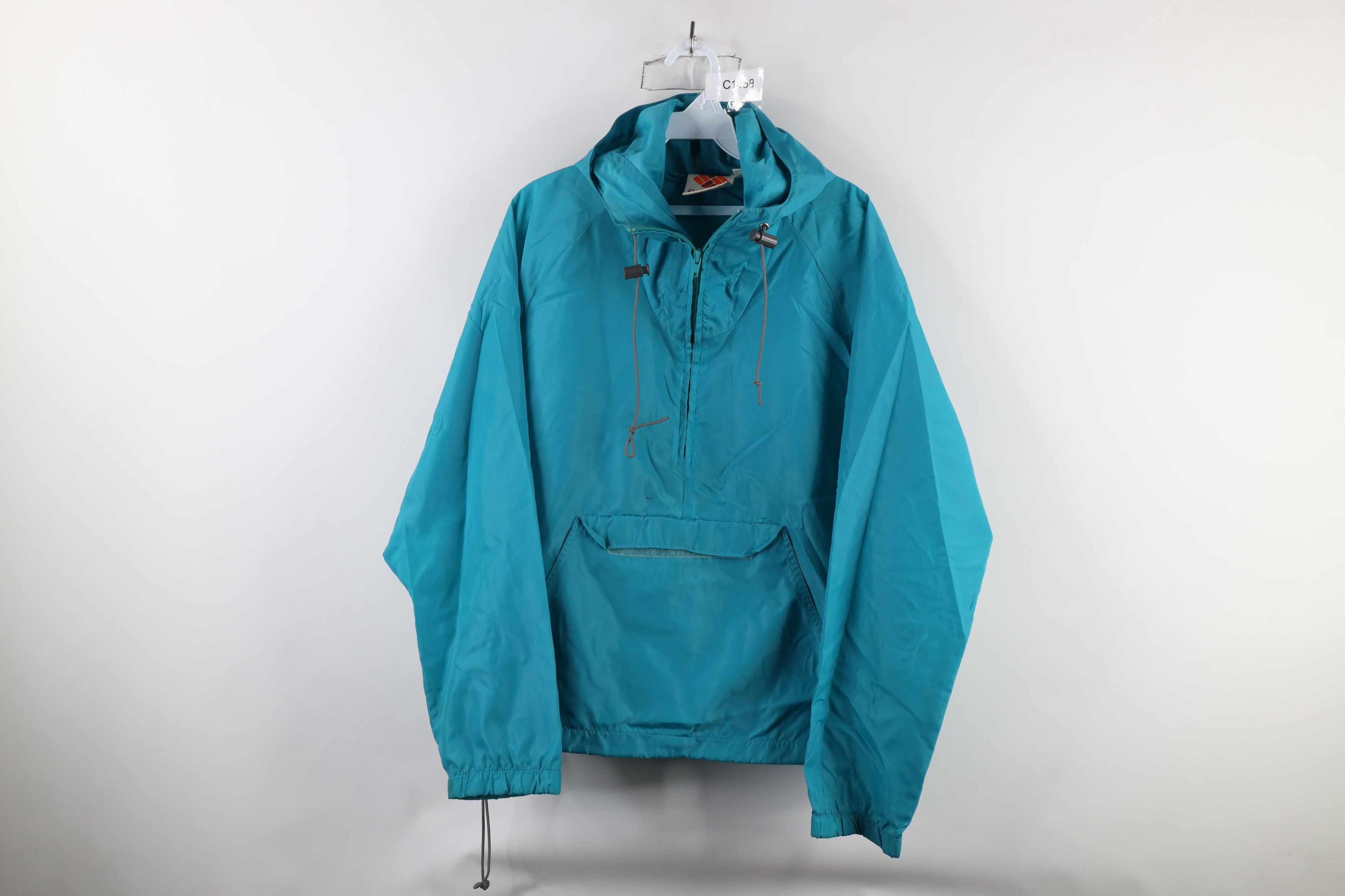 Columbia × Vintage Vintage 80s Columbia Packable Hooded Anorak Jacket USA Size L / US 10 / IT 46 - 1 Thumbnail