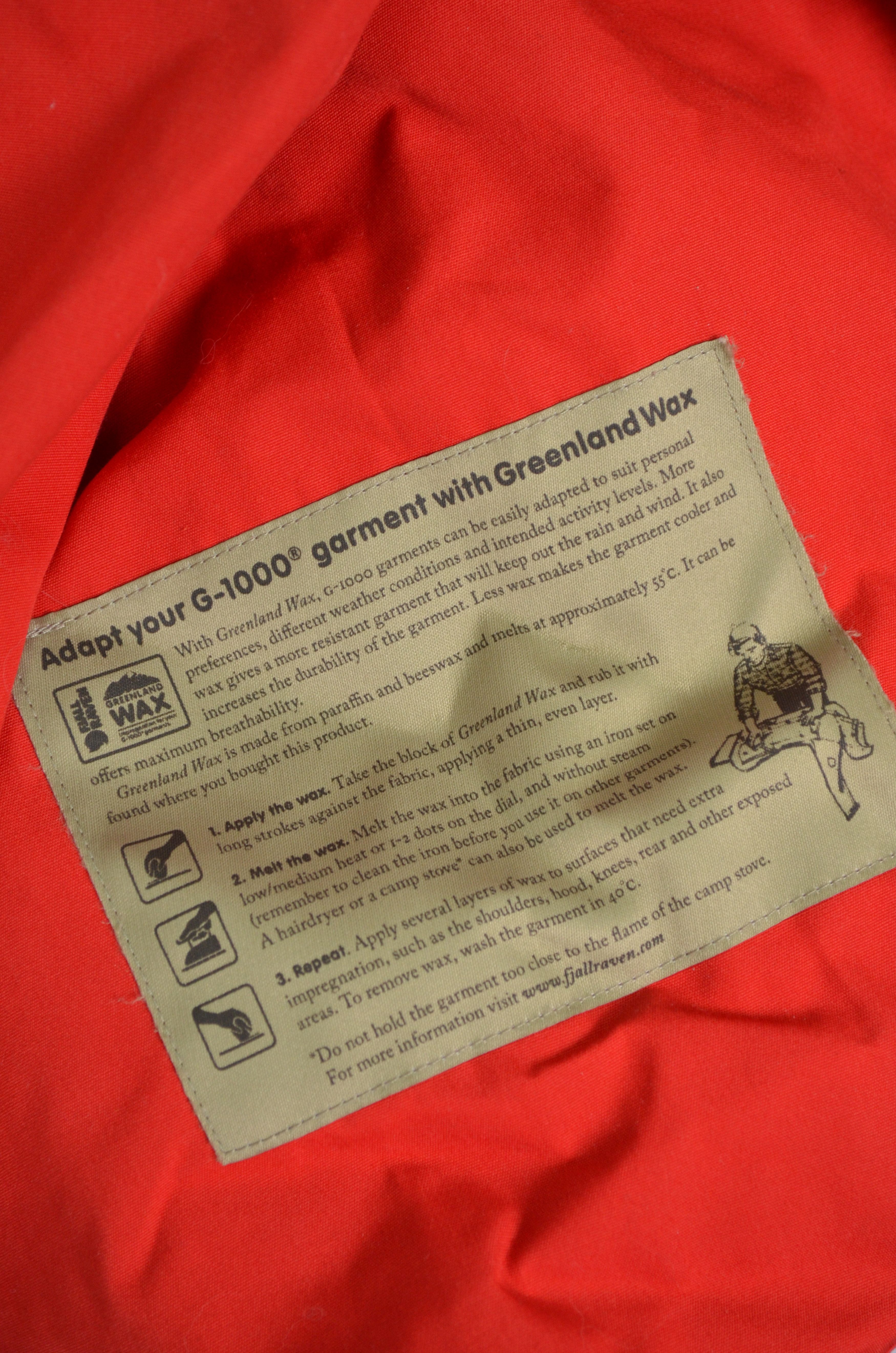 Fjallraven Fjallraven Vardag Anorak Jacket Red Size S Hooded G-1000 Size S / US 4 / IT 40 - 15 Thumbnail