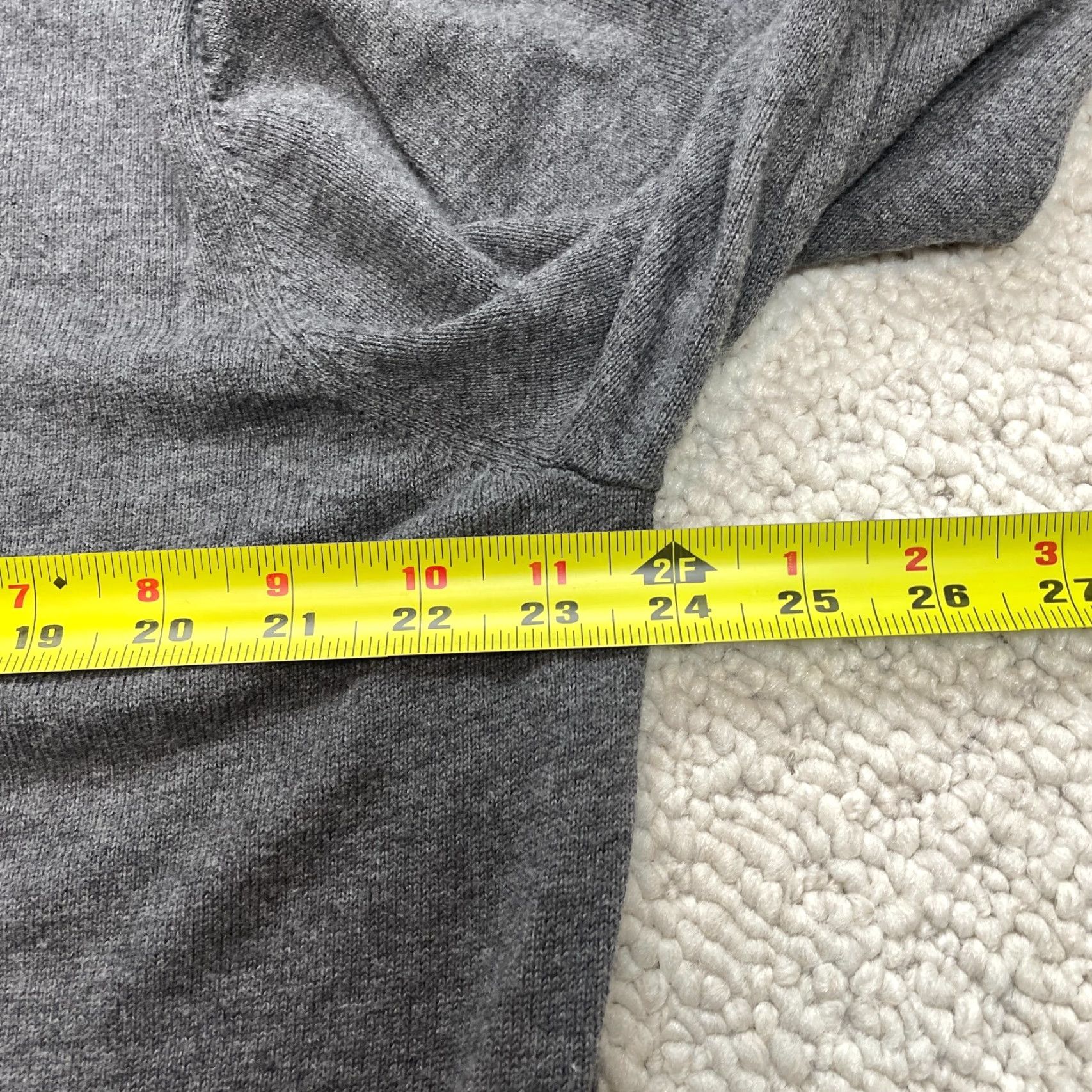 Vintage Southern Pines Sweater Mens 2XL Long Sleeve Crew Neck Gray Solid Knit Pullover Size US XXL / EU 58 / 5 - 7 Thumbnail
