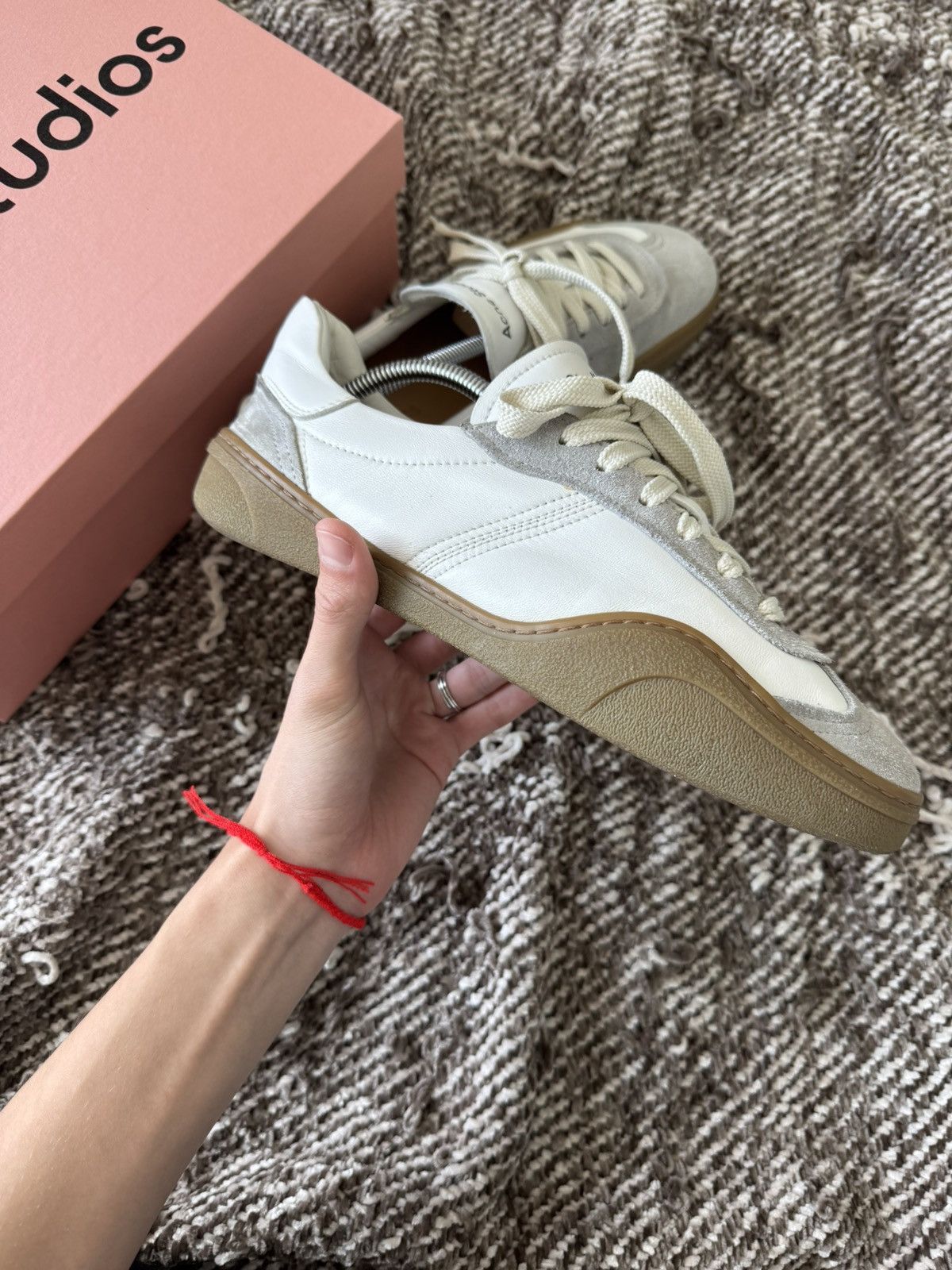 Acne Studios Acne Studios Bars White 42 Size US 8.5 / EU 41-42 - 2 Thumbnail