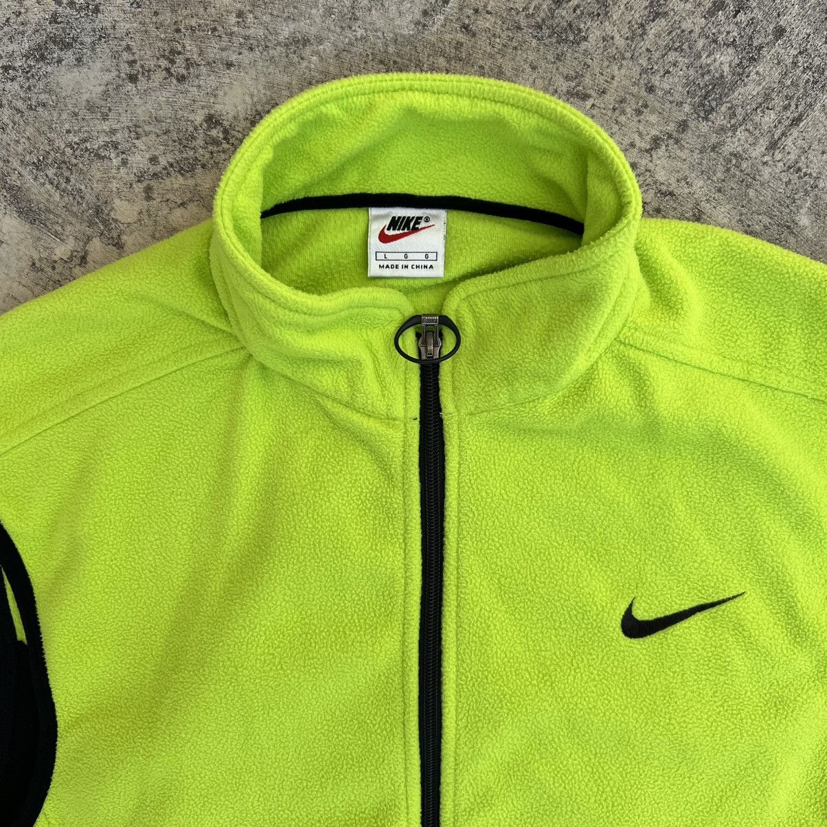 Nike × Nike ACG Vintage 90’s Nike Therma-Fit fleece vest jacket Size US L / EU 52-54 / 3 - 2 Thumbnail