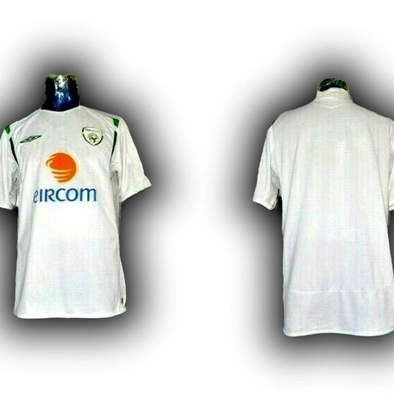 Umbro Ireland 2006 2007 Away Shirt Jersey Size US L / EU 52-54 / 3 - 2 Thumbnail