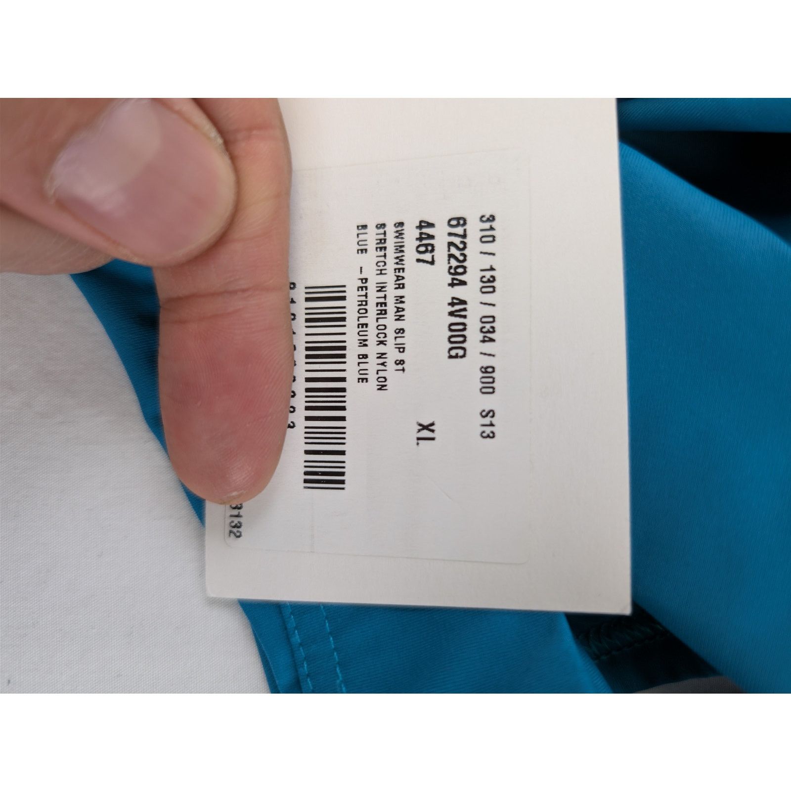 Bottega Veneta o1rshd1 Stretch Interlock Nylon Swimwear Man Short in Blue Size US 36 / EU 52 - 20 Thumbnail