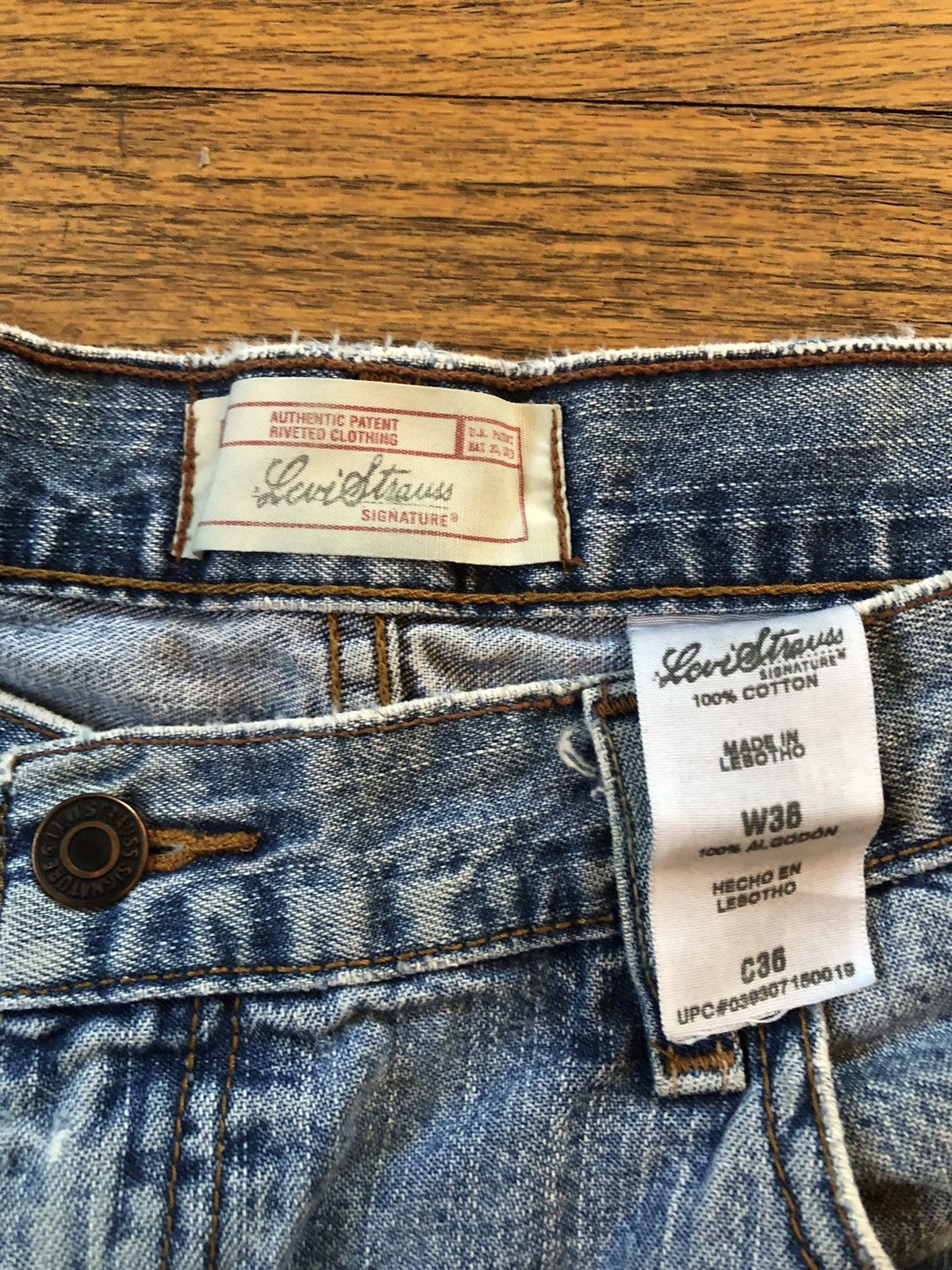 Levi's × Vintage Rare Thrashed Vintage Levi denims Size US 36 / EU 52 - 7 Thumbnail
