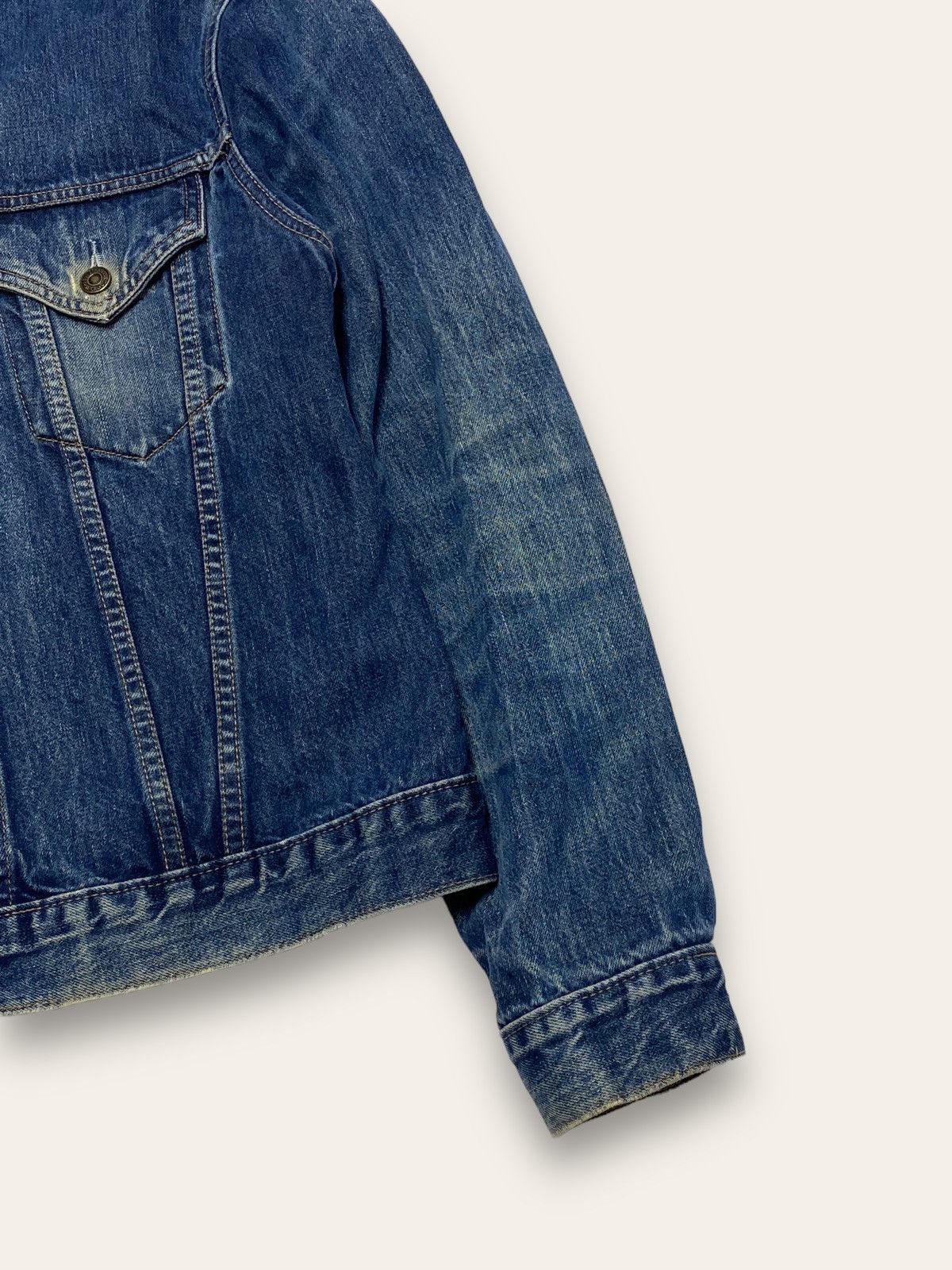 Levi's Vintage Clothing 90s Vintage LEVI'S Total Washed Denim Jacket Grunge Style Size US M / EU 48-50 / 2 - 4 Thumbnail