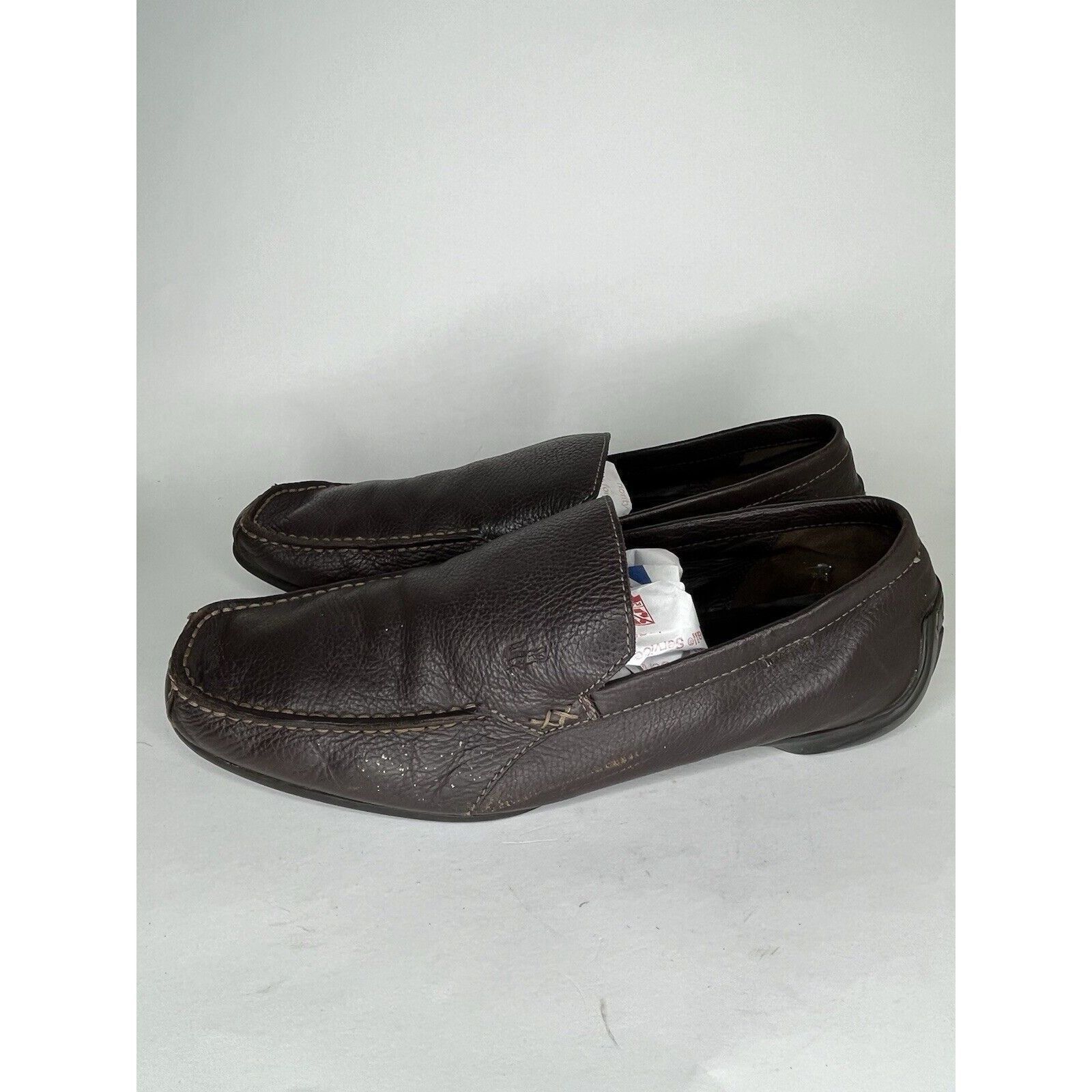 Lacoste Lacoste Brown Leather Casual Comfort Driving Loafers Shoes M Size US 13 / EU 46 - 6 Thumbnail