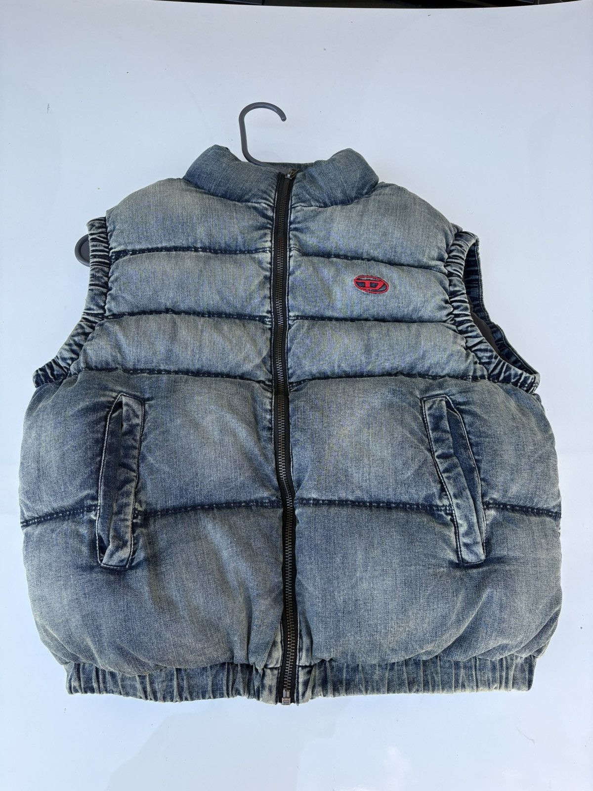 Diesel Diesel Blue Jean Vest Size US XXS / EU 40 - 1 Thumbnail