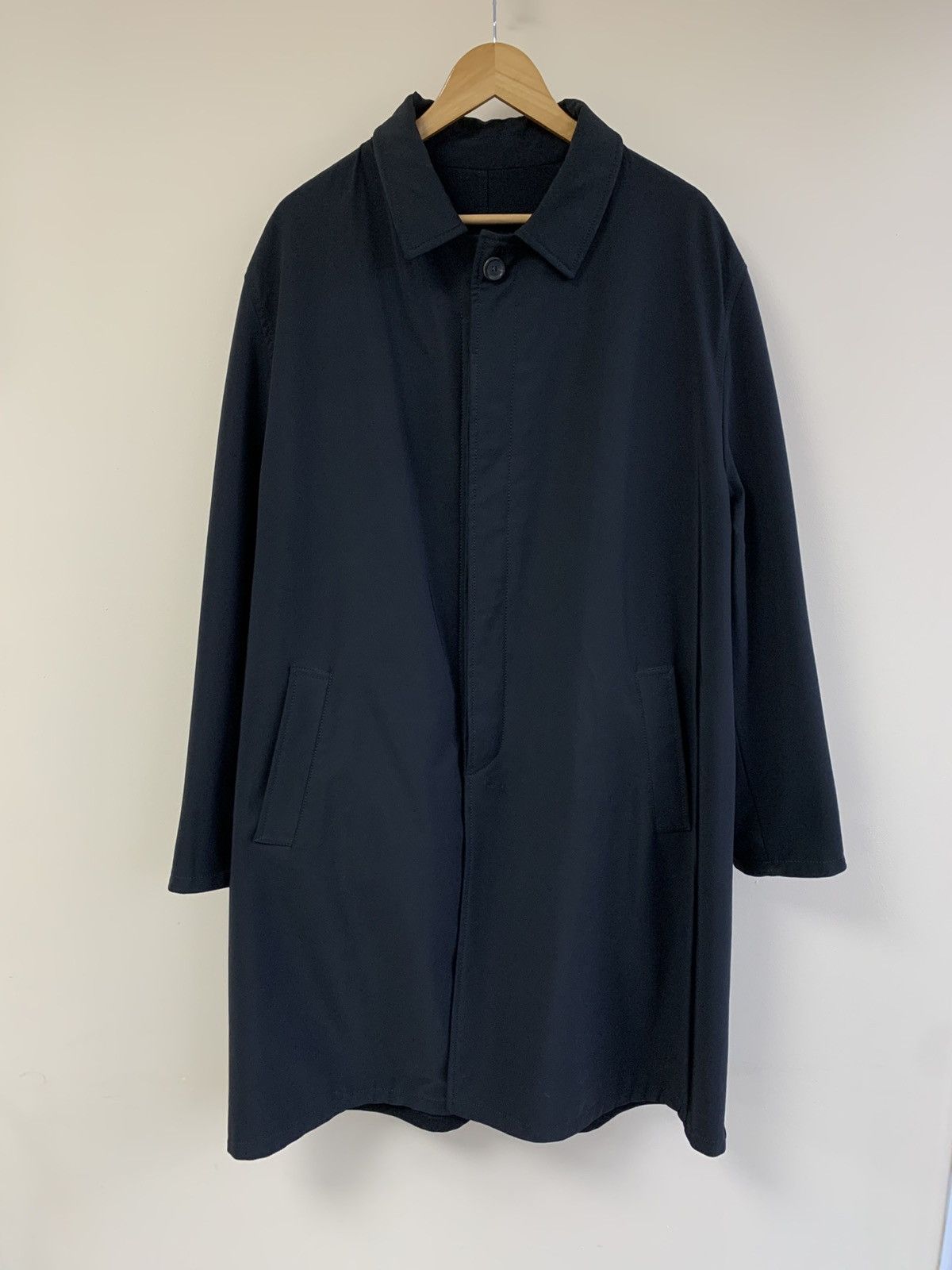 Prada Prada Double-Sided Trench Coat Wool , Nylon Men’s size L Size US L / EU 52-54 / 3 - 1 Thumbnail
